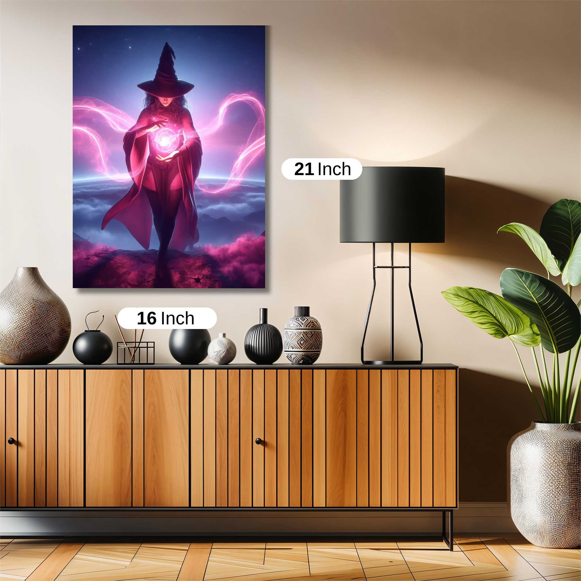 Witch Enchantment Safe Wall Magnetic / M