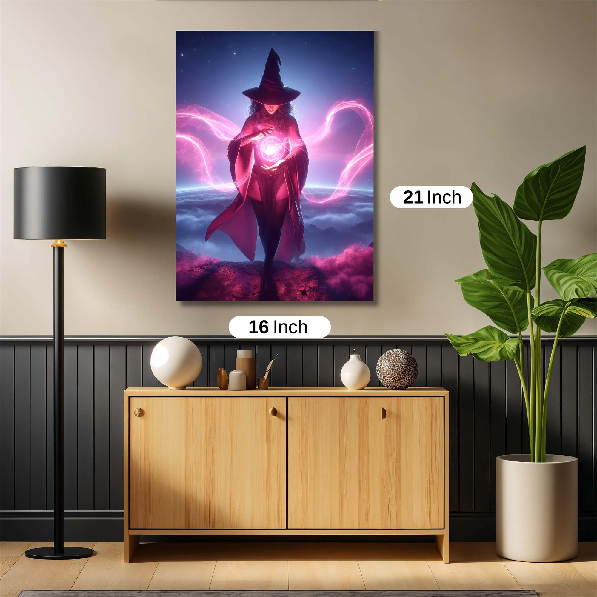 Witch Enchantment Safe Wall Magnetic / M