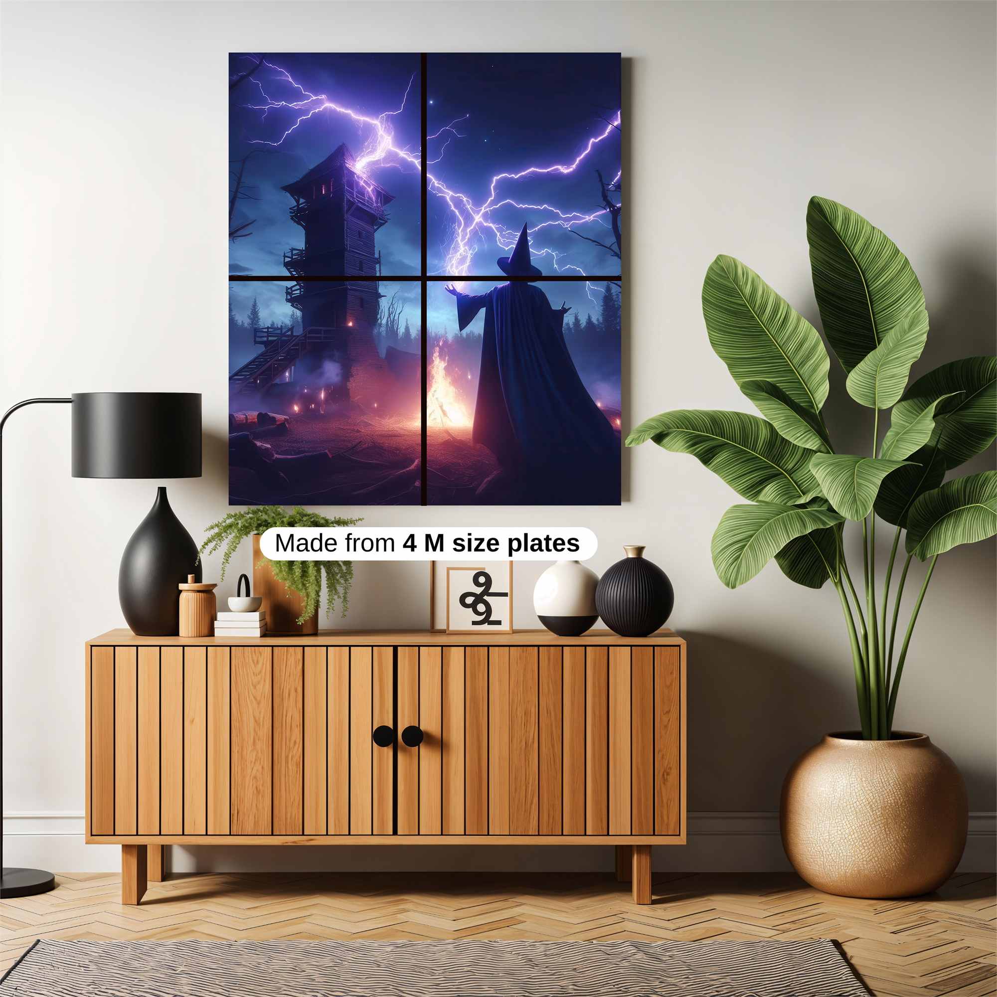 Wizard's Wrath Safe Wall Magnetic / M