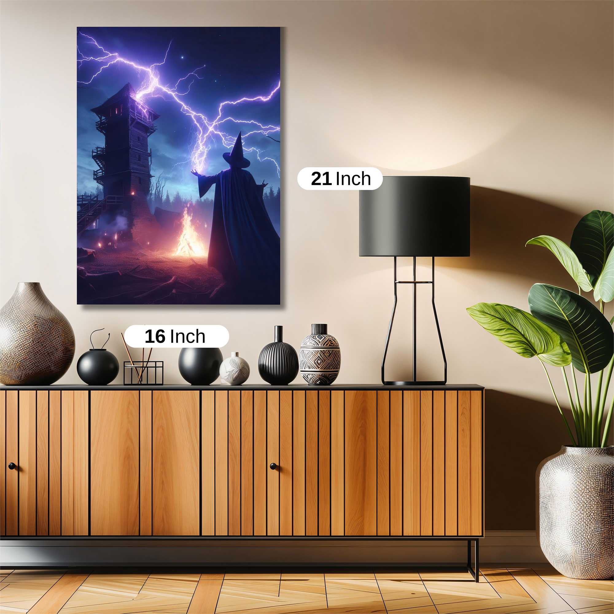 Wizard's Wrath Safe Wall Magnetic / M