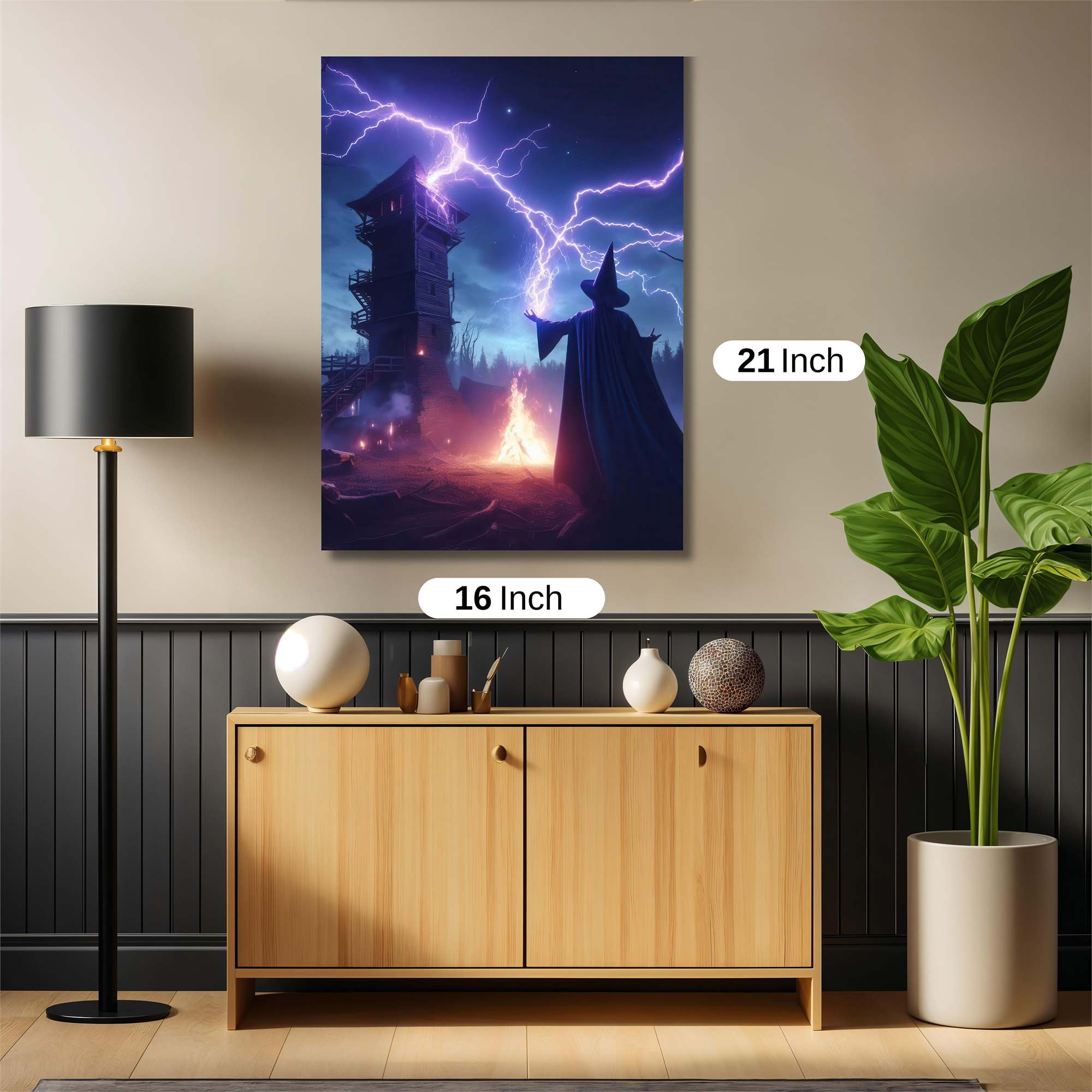 Wizard's Wrath Safe Wall Magnetic / M