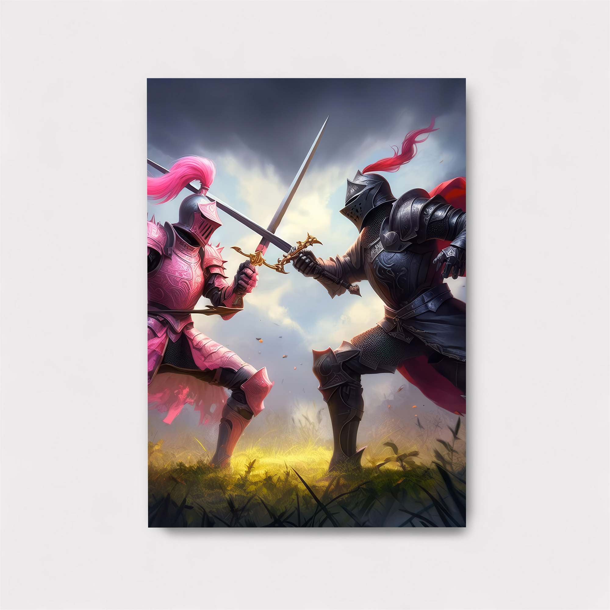 Knights Clash Safe Wall Magnetic / M