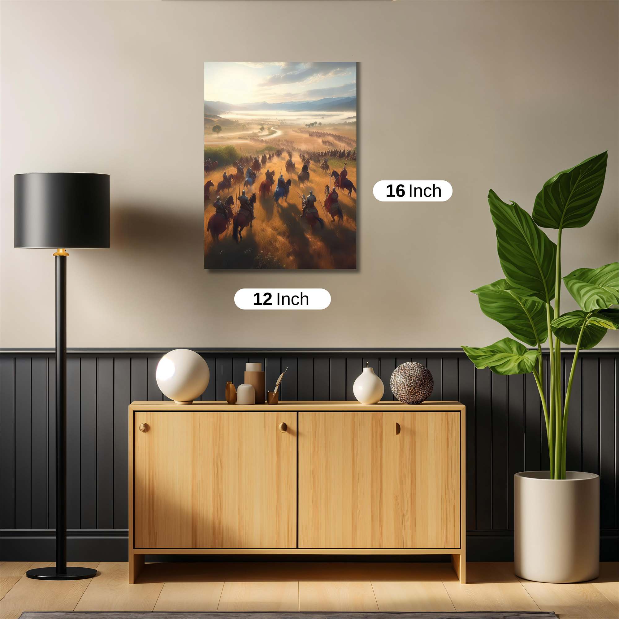 Battle Dawn Safe Wall Magnetic / M