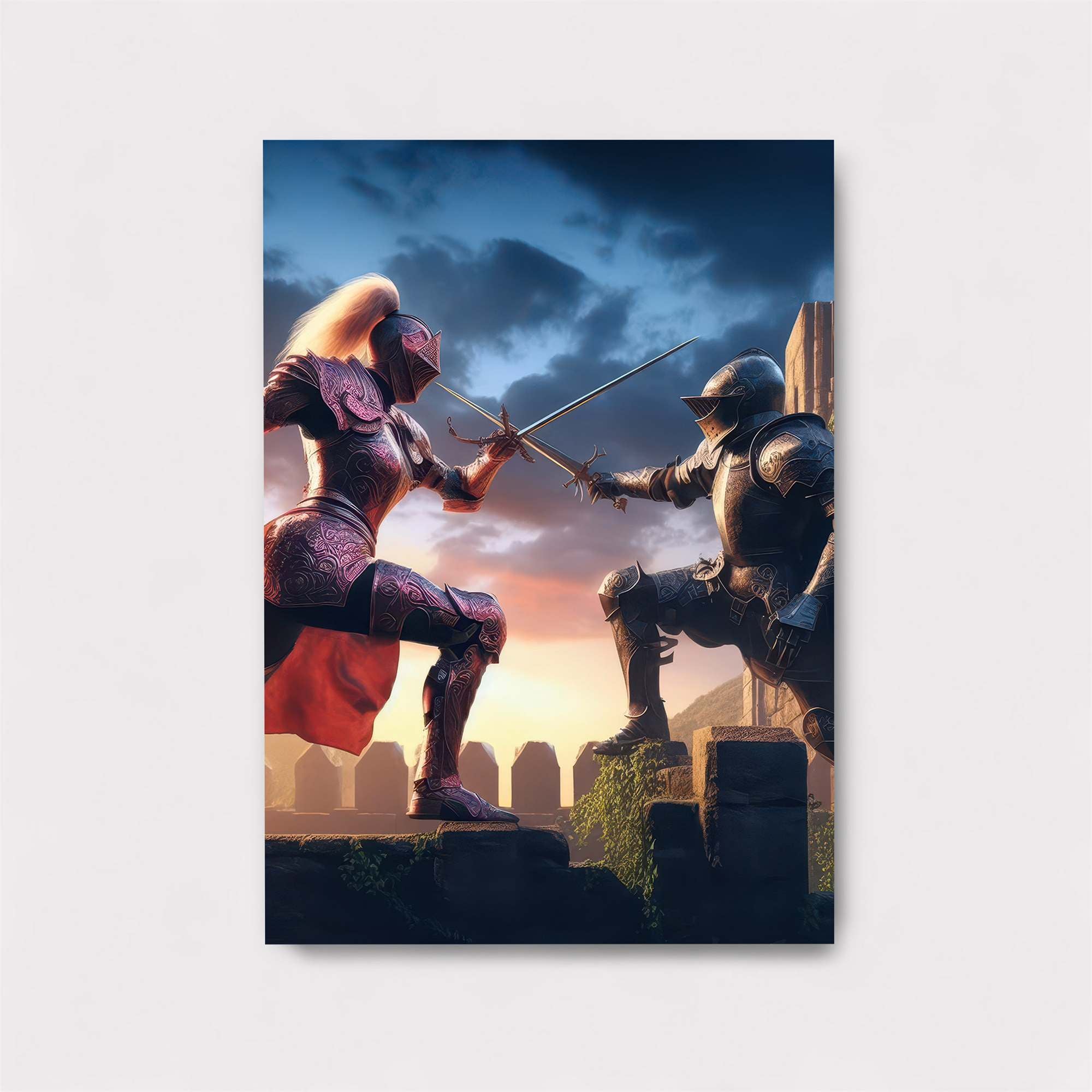 Knightly Clash Safe Wall Magnetic / M