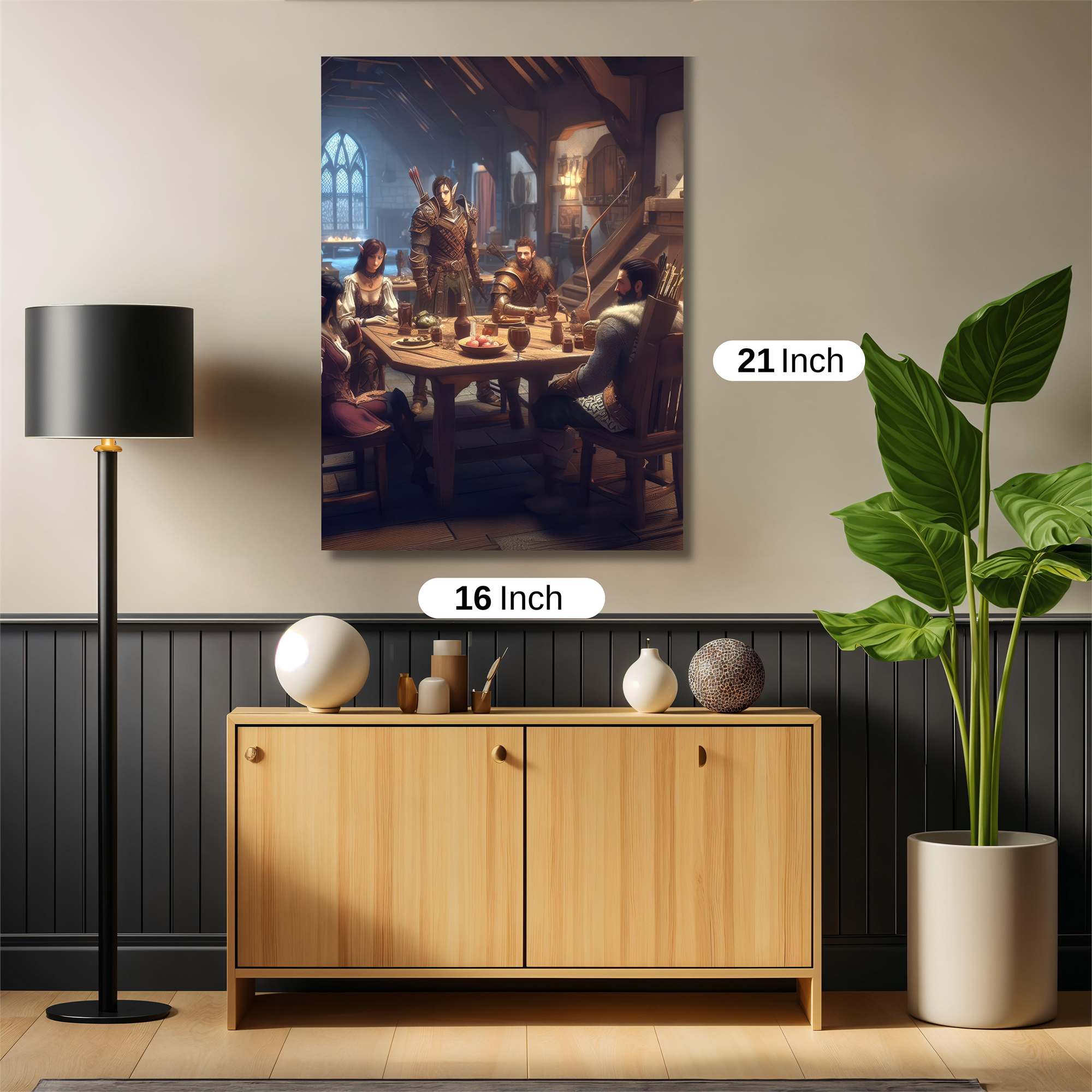 Knightly Feast Safe Wall Magnetic / M