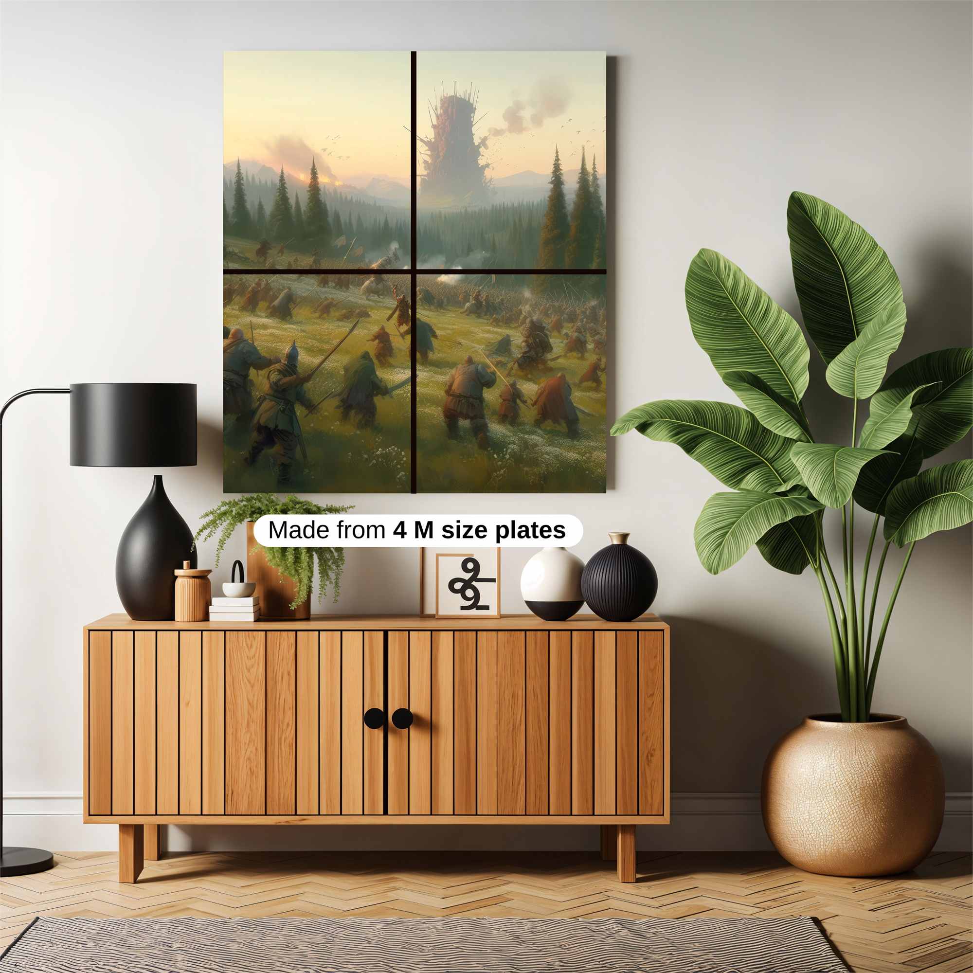 Orcs Rampage Safe Wall Magnetic / M