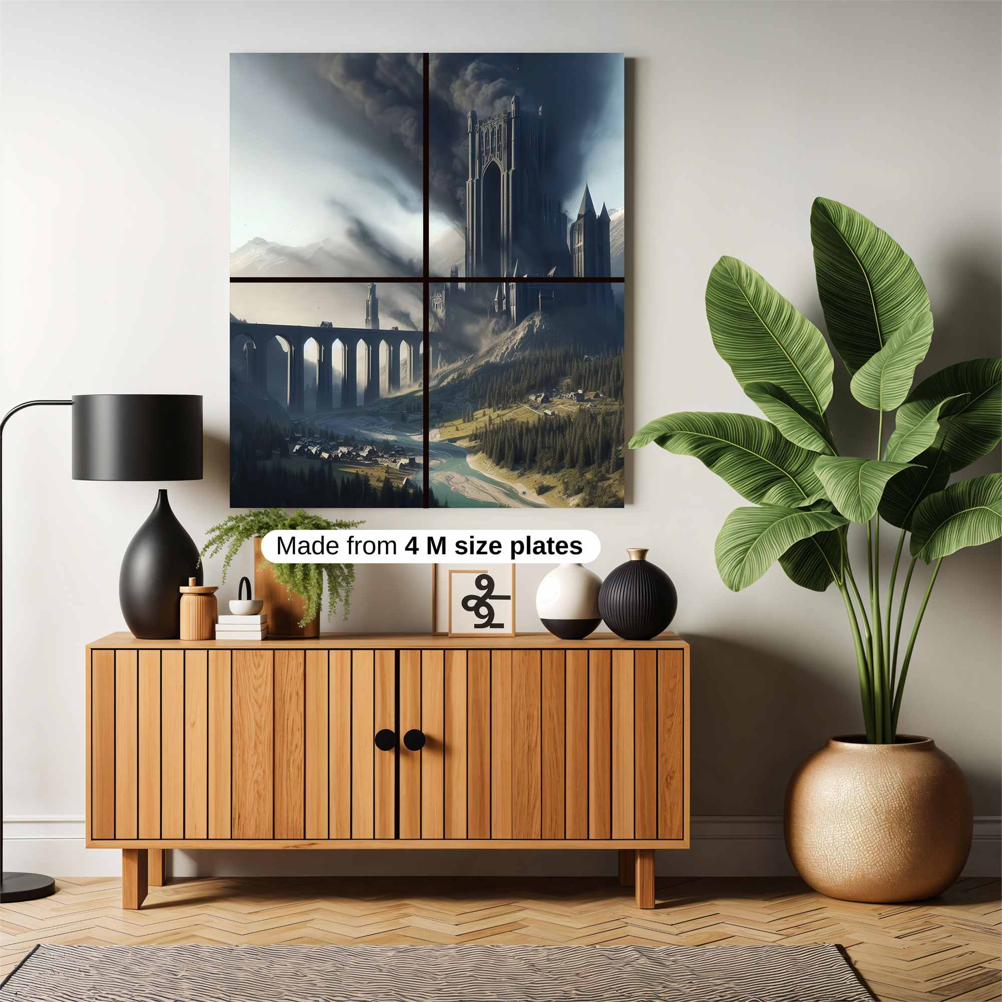 Shadowed Fortress Safe Wall Magnetic / M