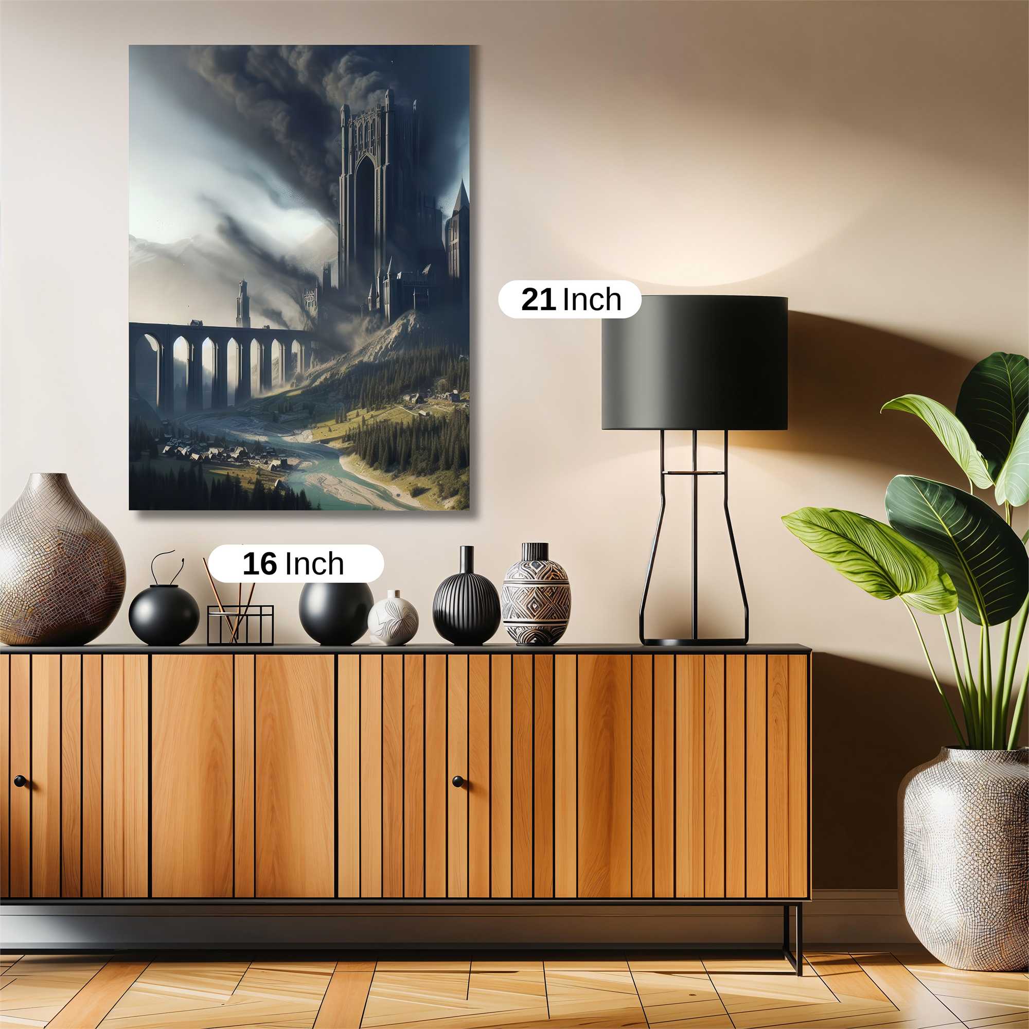 Shadowed Fortress Safe Wall Magnetic / M