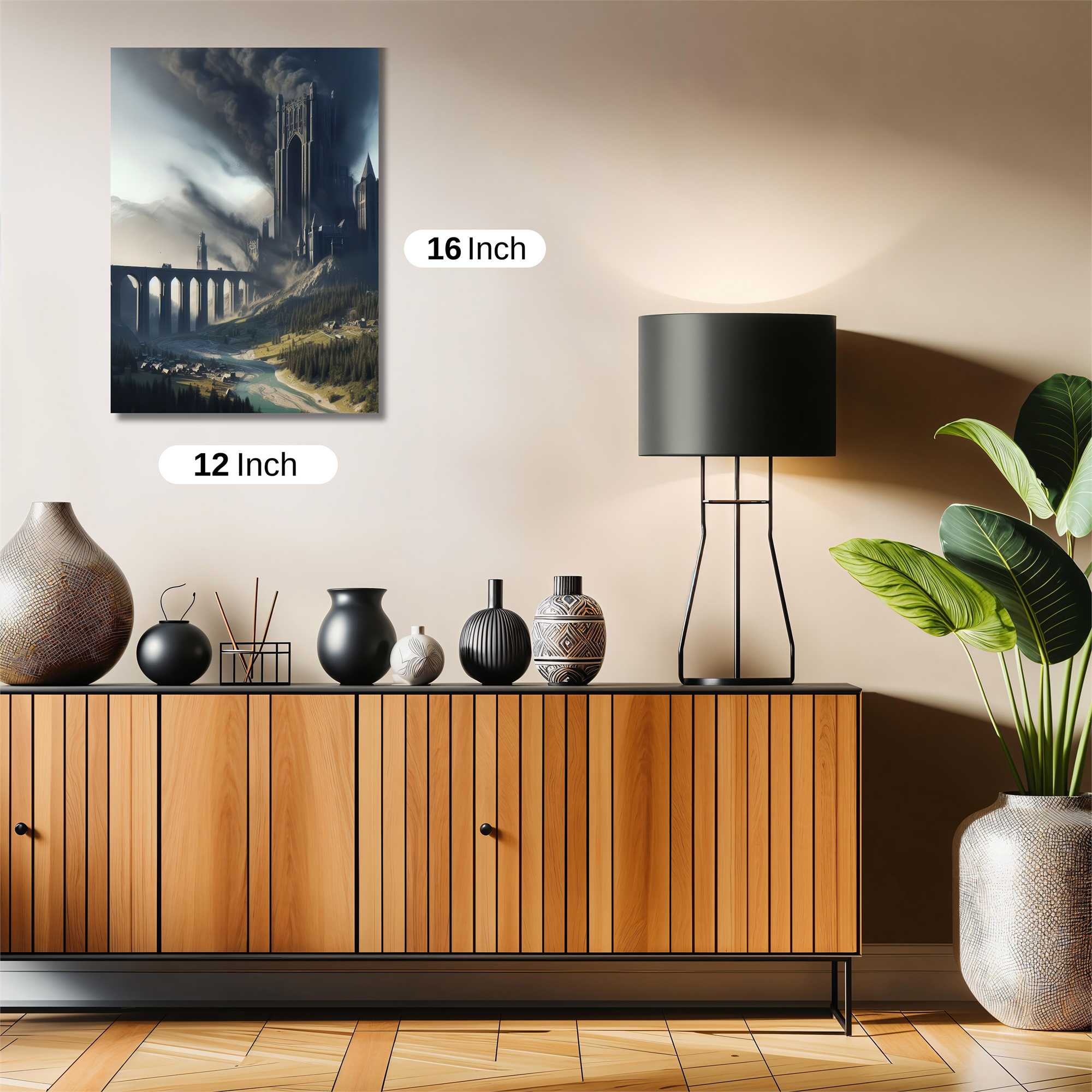 Shadowed Fortress Safe Wall Magnetic / M