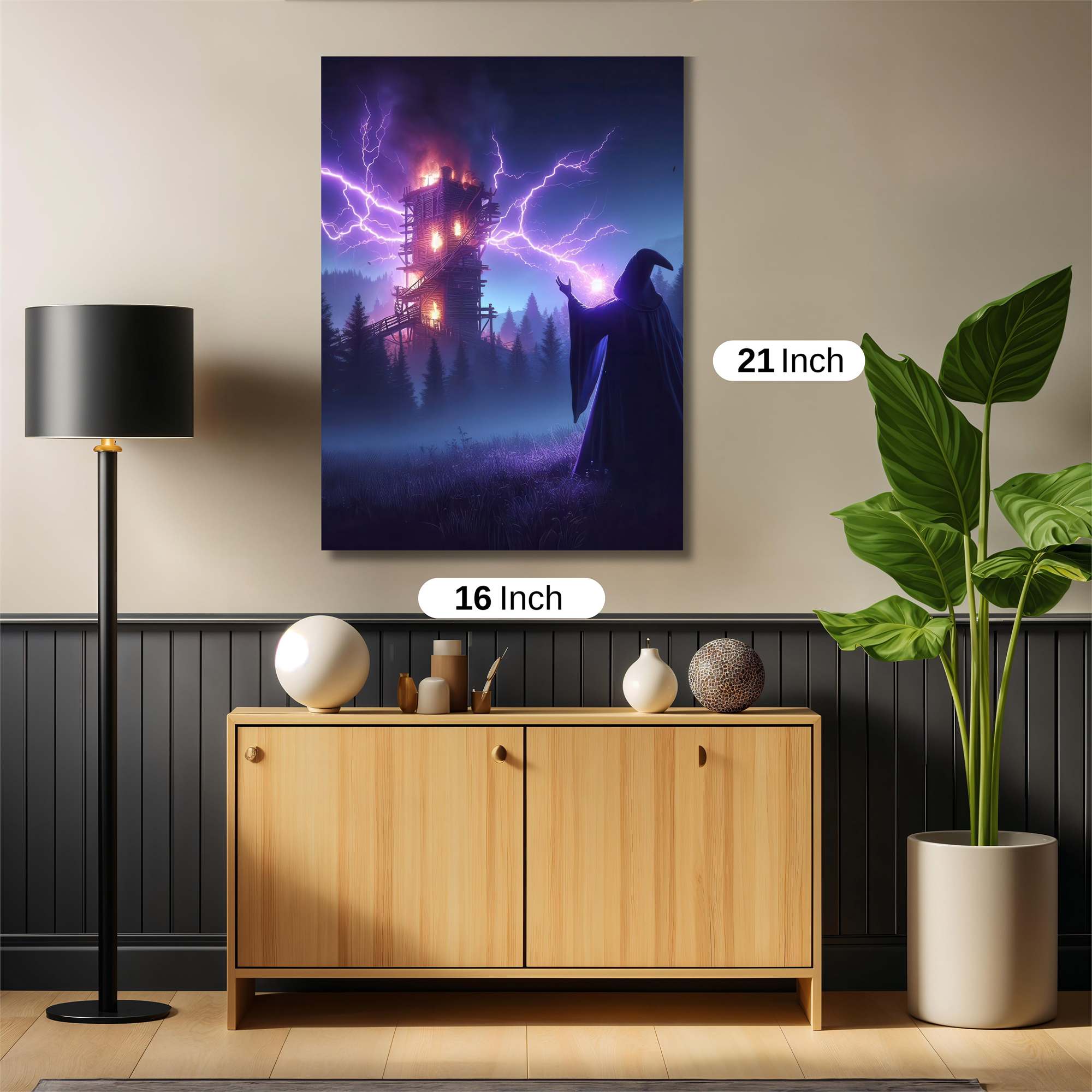 Wizard's Wrath Safe Wall Magnetic / M