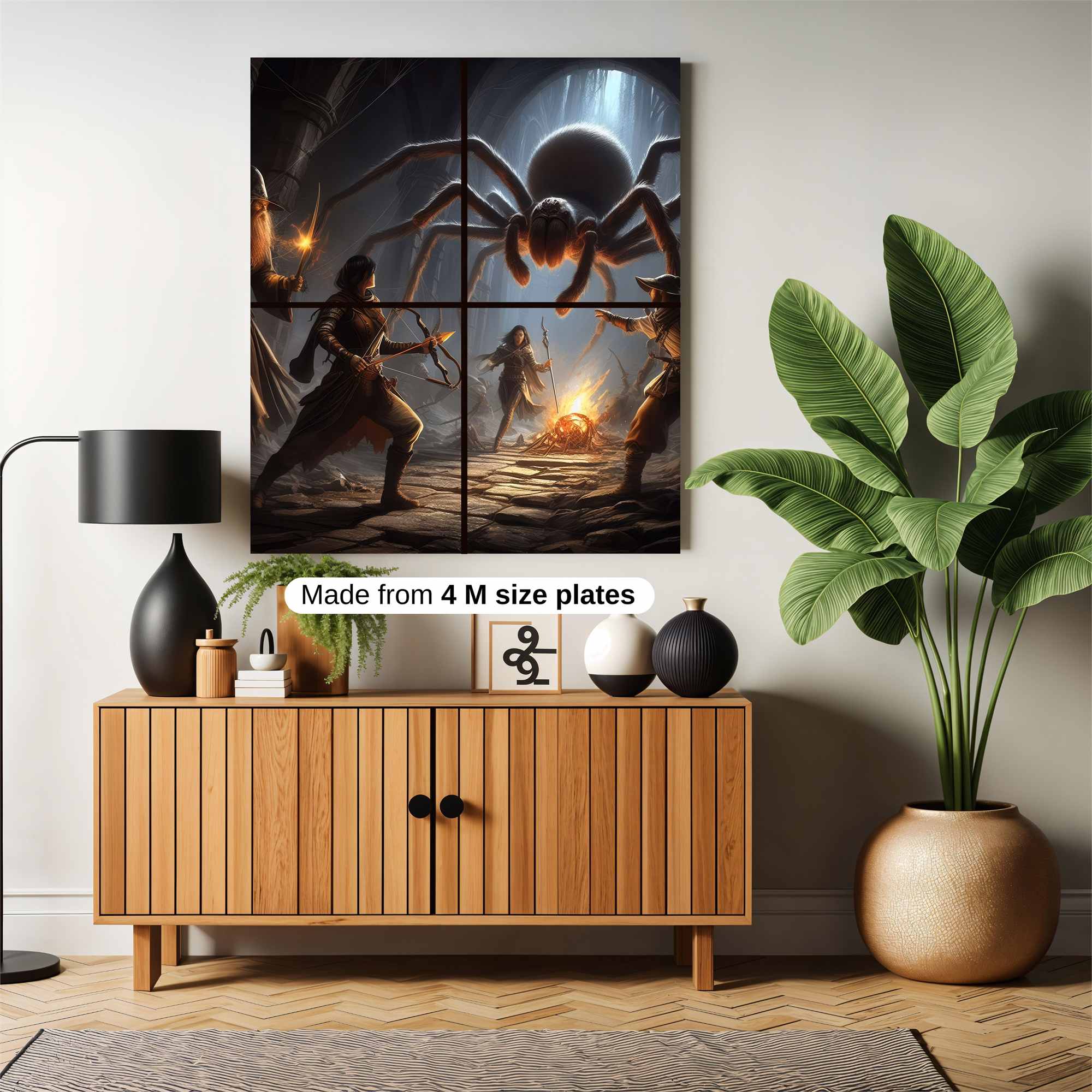 Spider Terror Safe Wall Magnetic / M