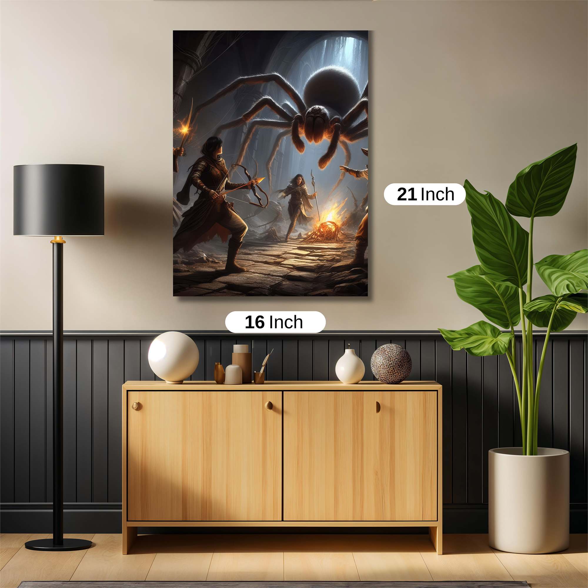 Spider Terror Safe Wall Magnetic / M