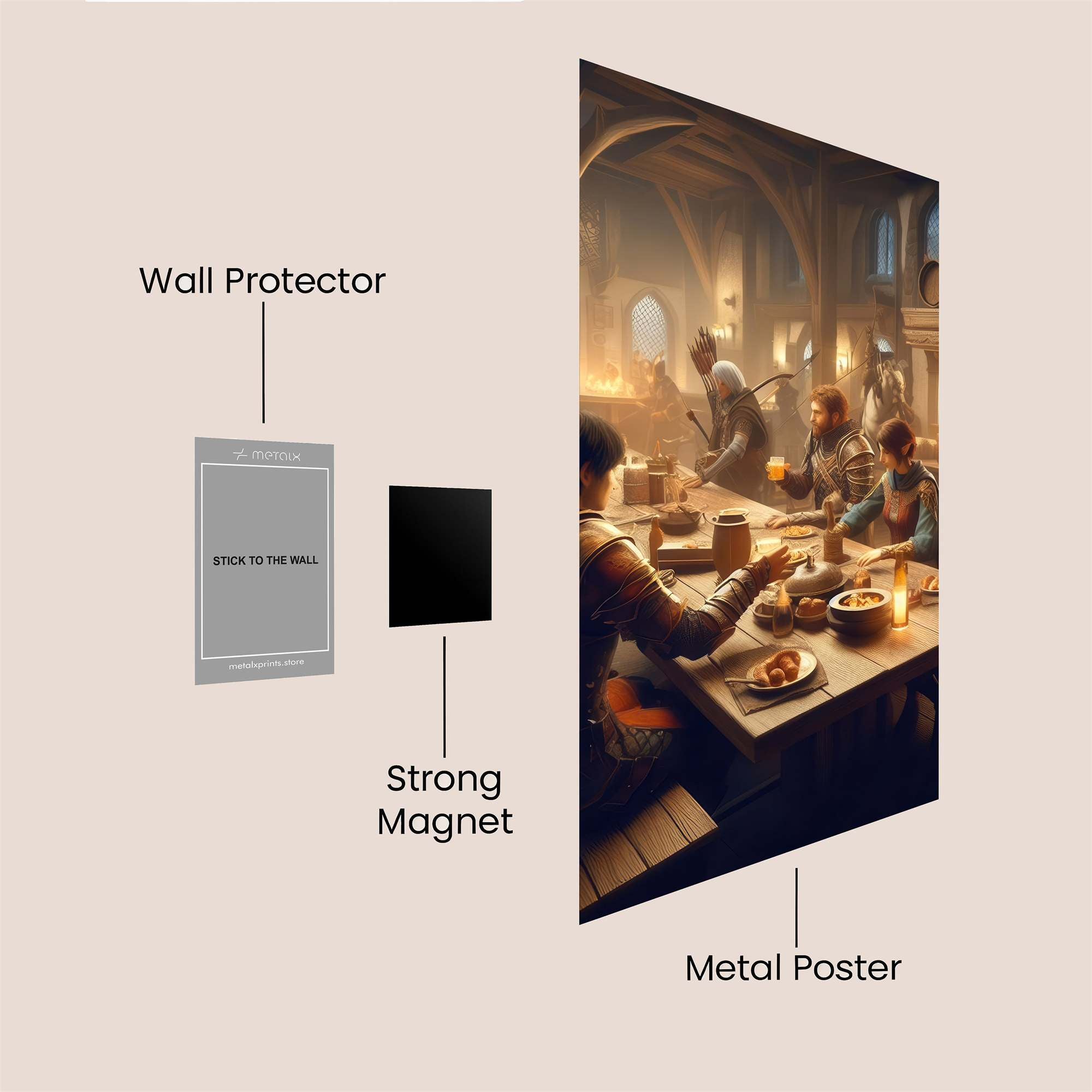 Tavern Harmony Safe Wall Magnetic / M