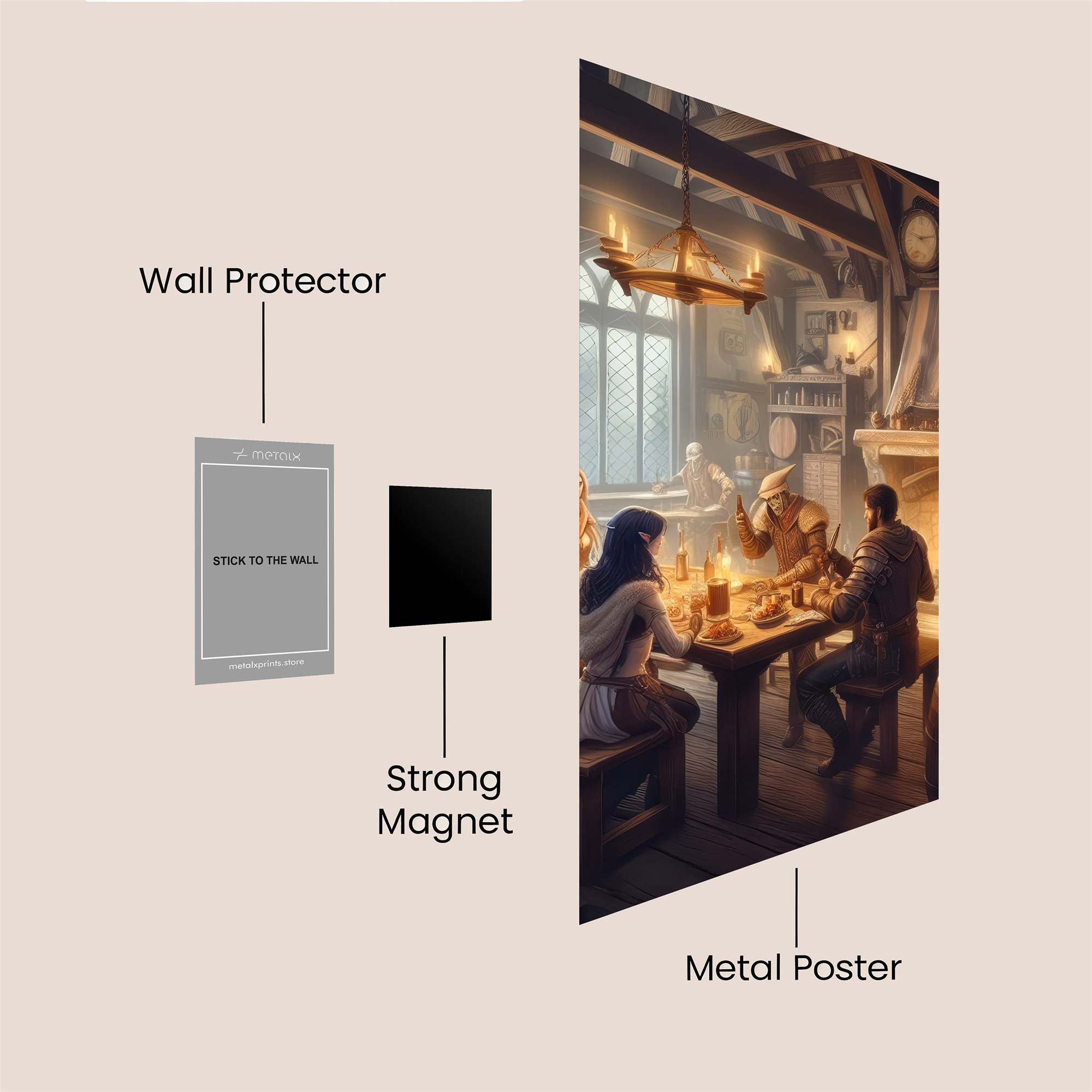 Tavern Tales Safe Wall Magnetic / M