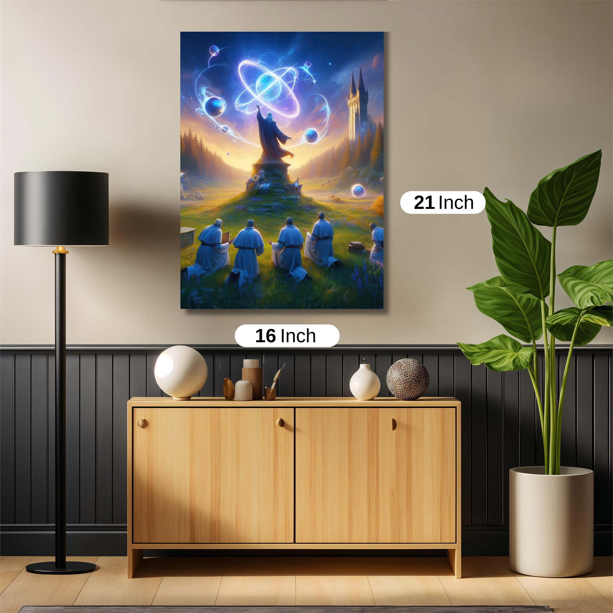 Wizard Enlightening Safe Wall Magnetic / M