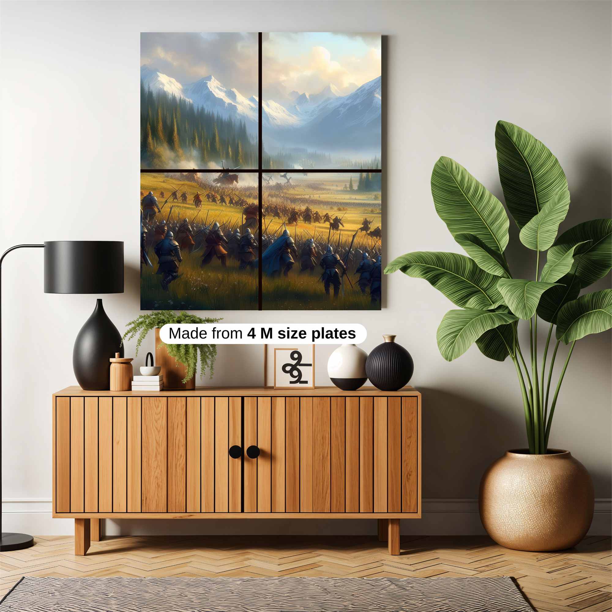 Battle Dawn Safe Wall Magnetic / M