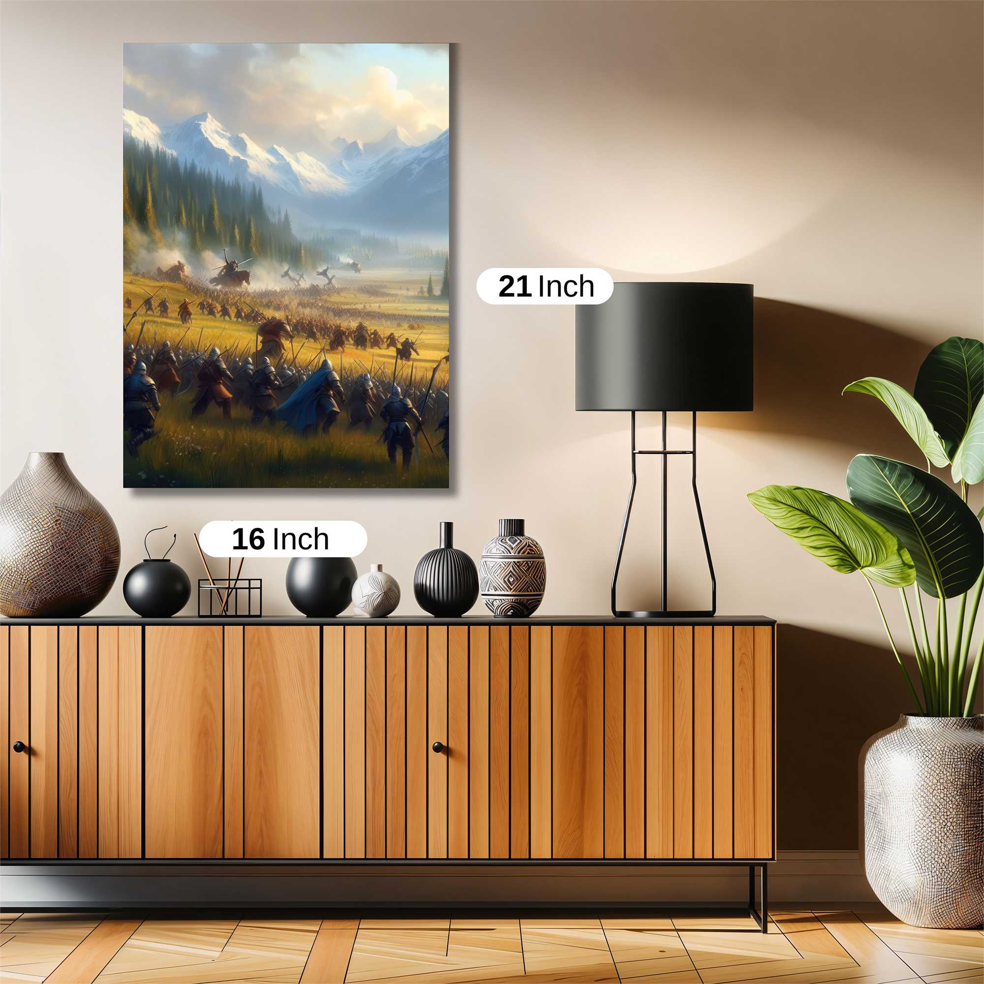 Battle Dawn Safe Wall Magnetic / M