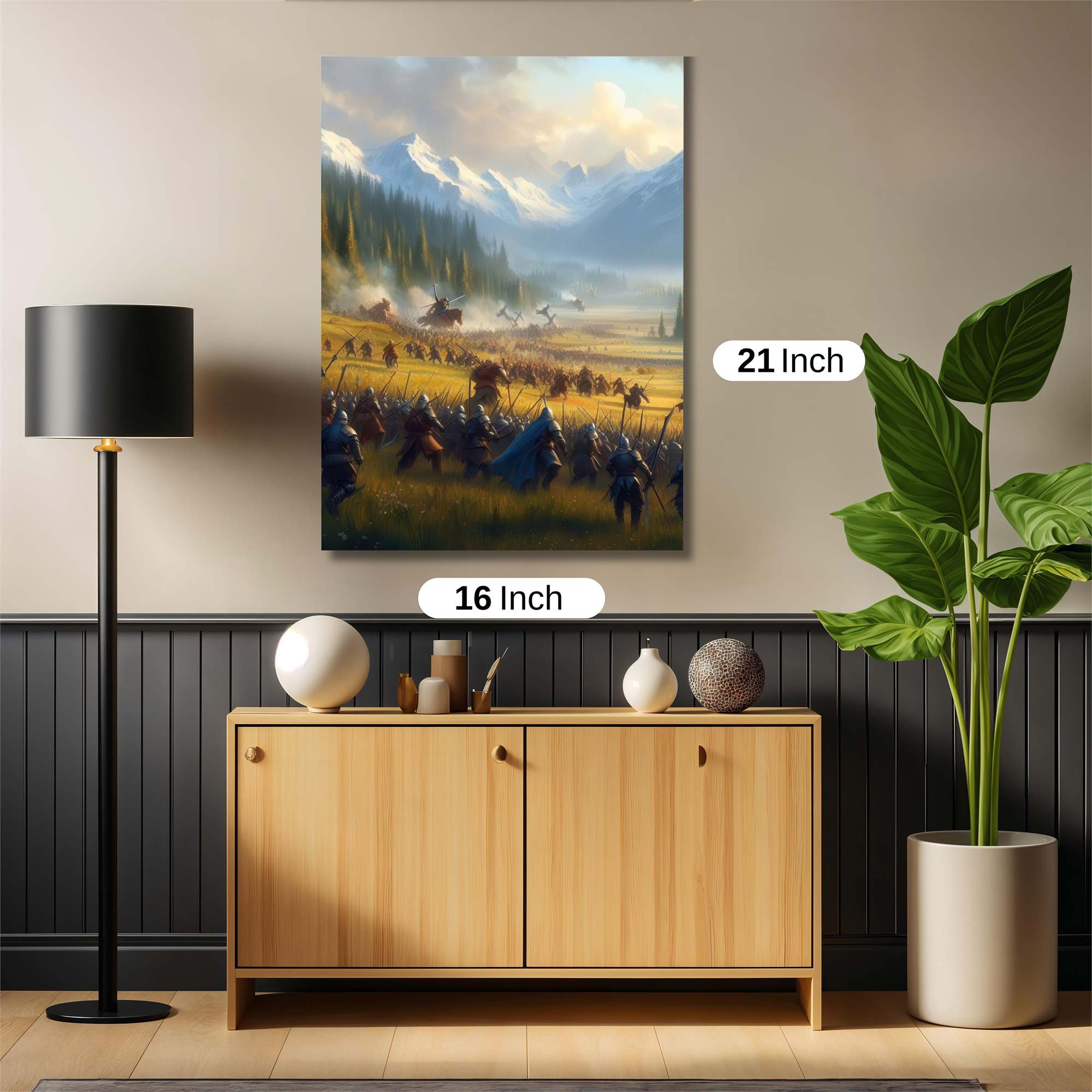 Battle Dawn Safe Wall Magnetic / M