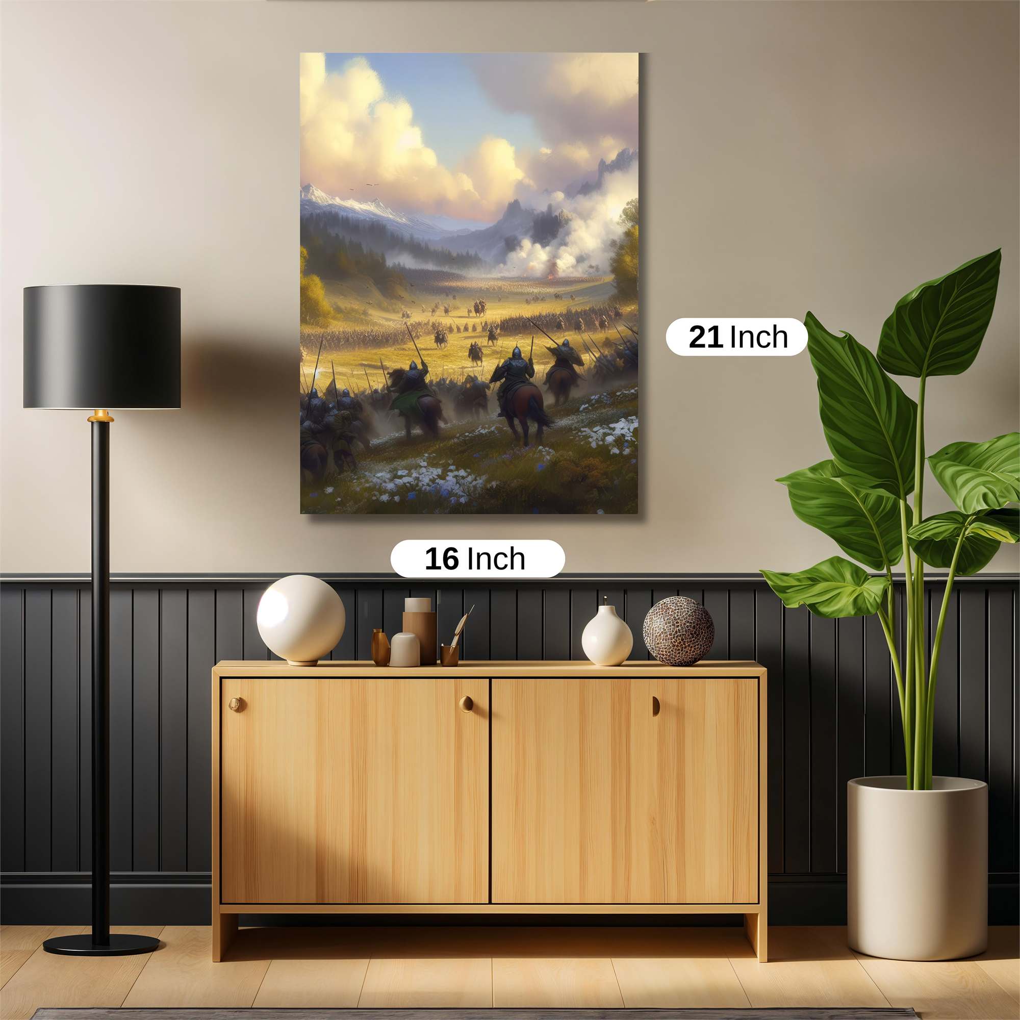 Battlefield Dawn Safe Wall Magnetic / M