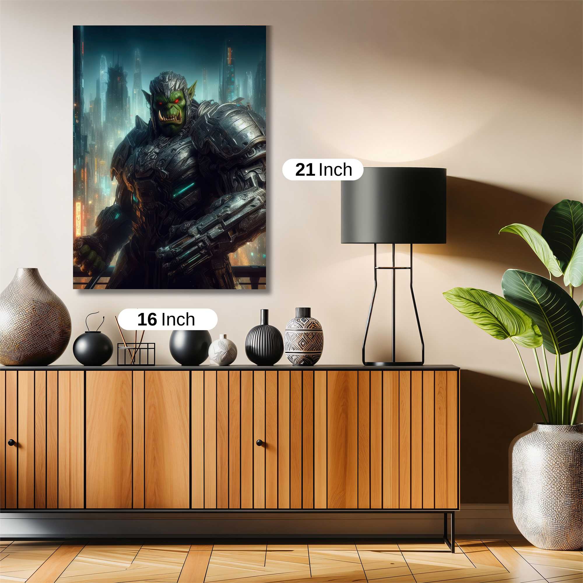 Orgrim Cyberpunk Safe Wall Magnetic / M