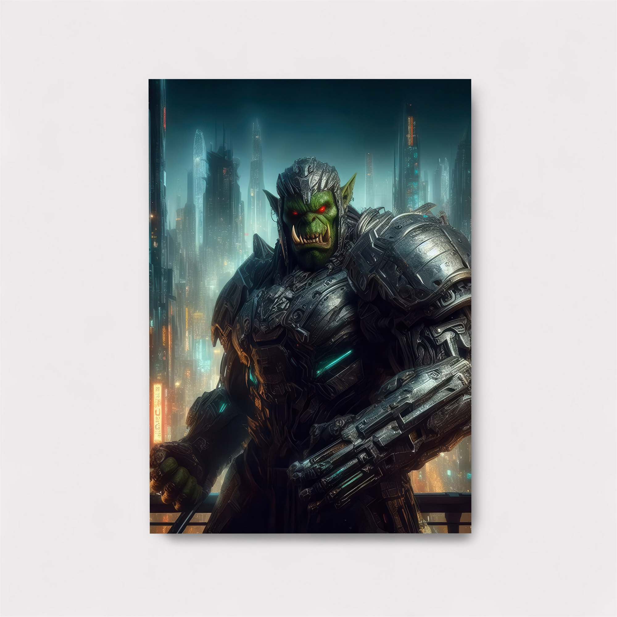 Orgrim Cyberpunk Safe Wall Magnetic / M