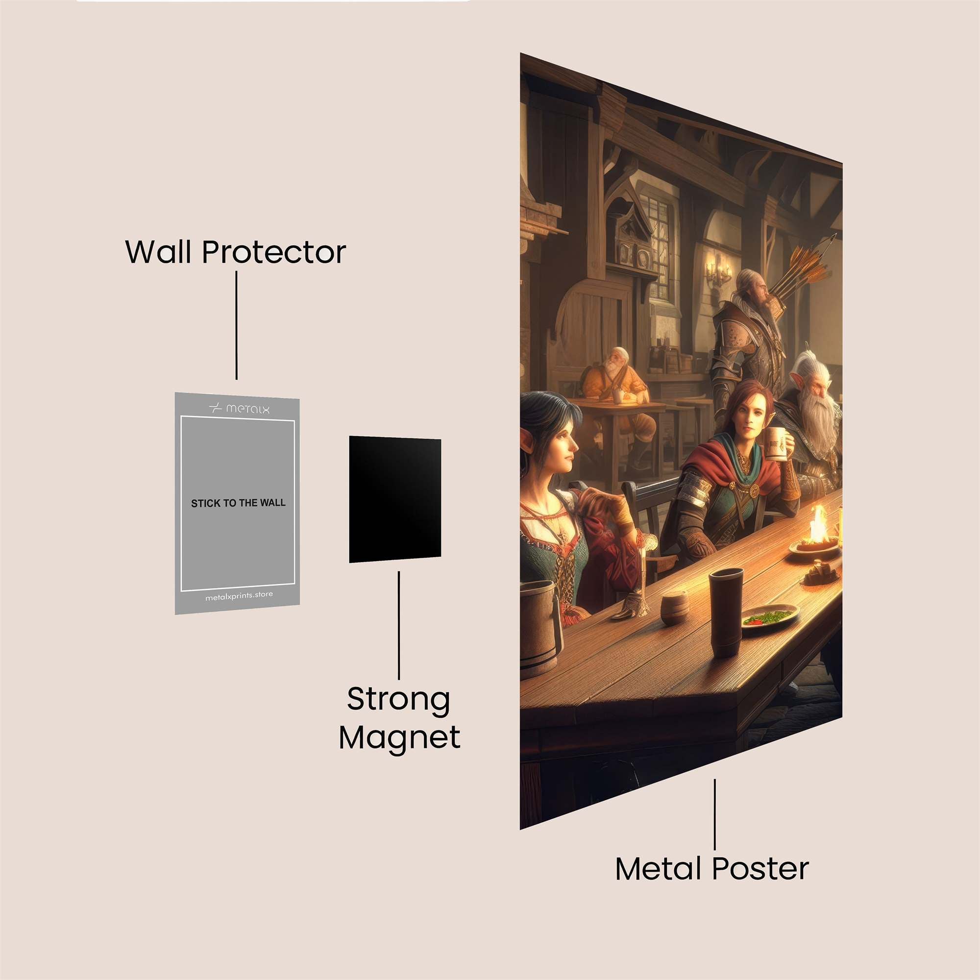 Tavern Tales Safe Wall Magnetic / M