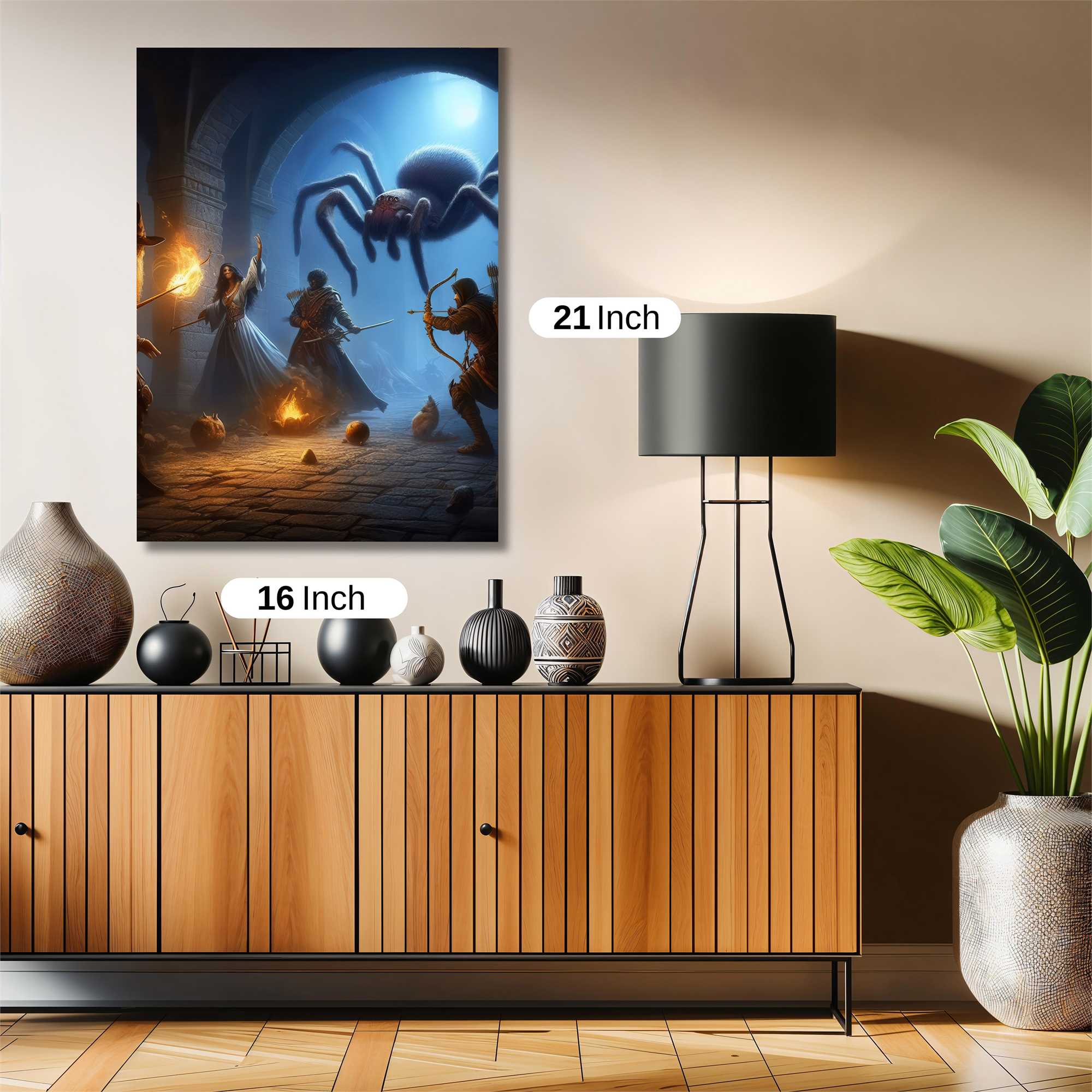 Spider Menace Safe Wall Magnetic / M