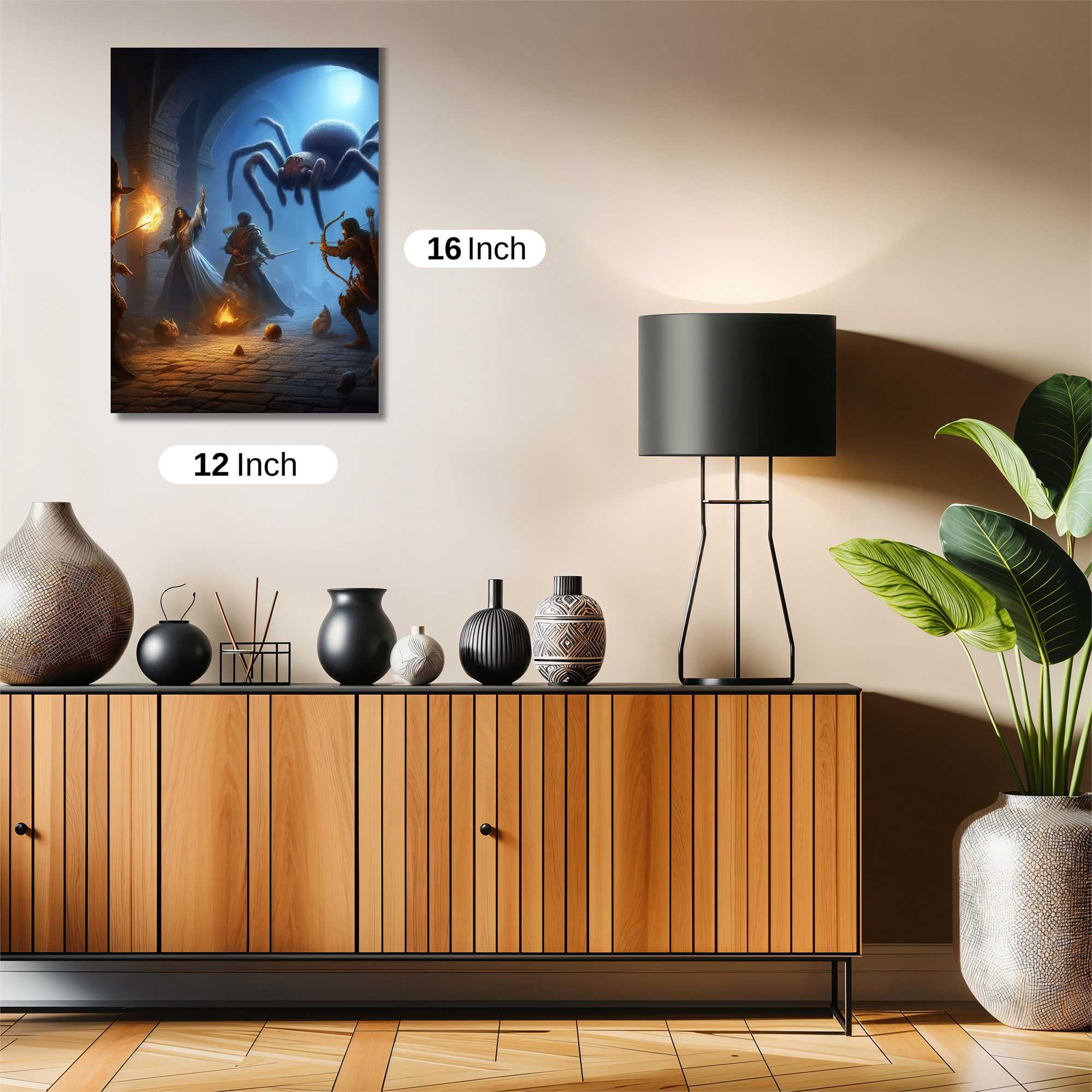 Spider Menace Safe Wall Magnetic / M