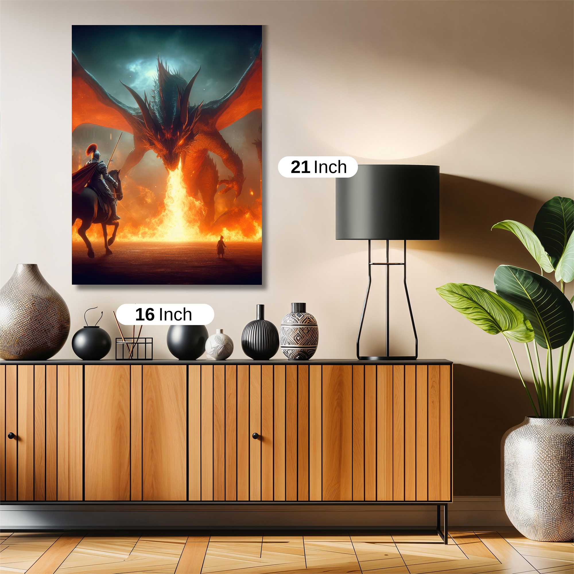 Dragon Fury Safe Wall Magnetic / M