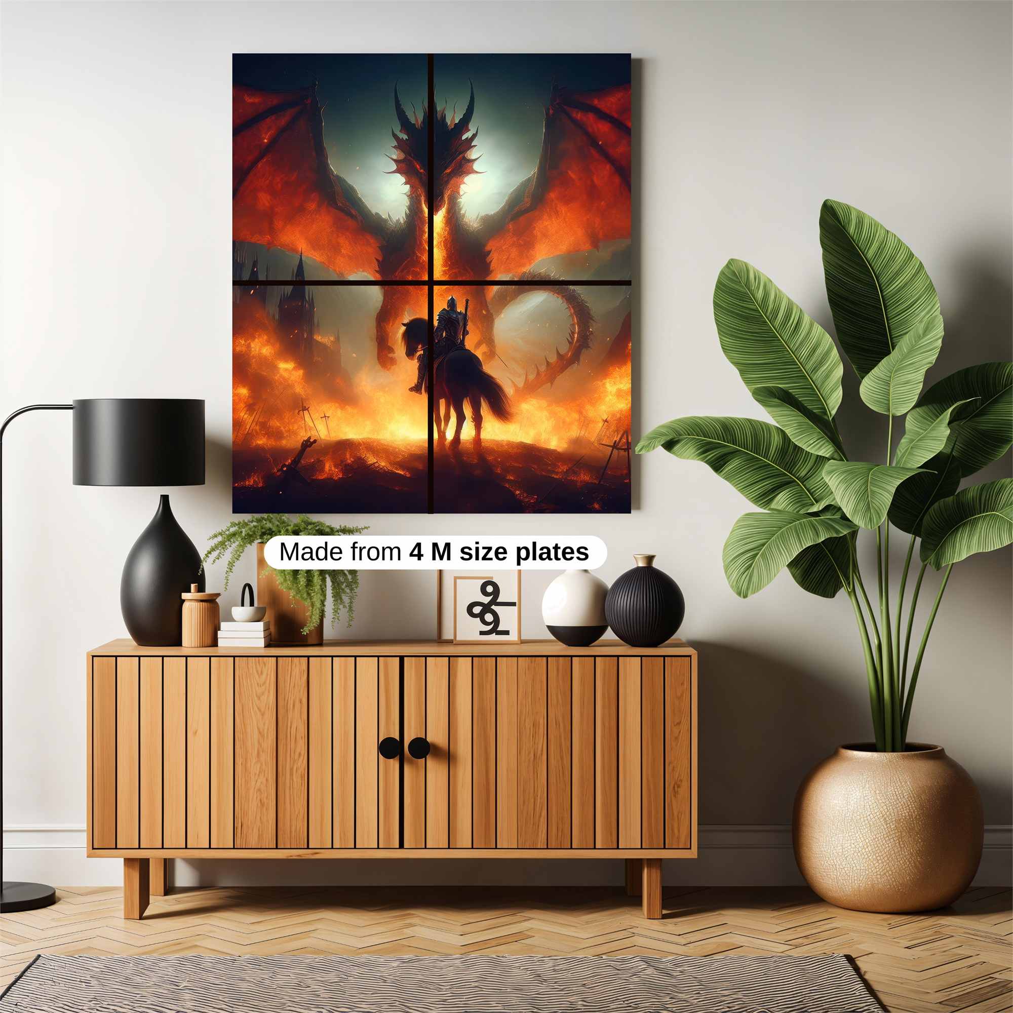 Dragon Valor Safe Wall Magnetic / M