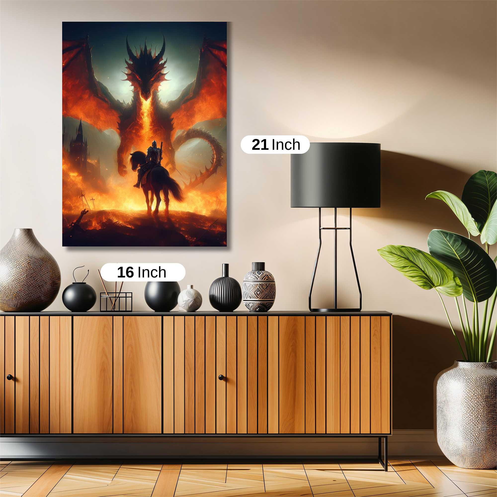 Dragon Valor Safe Wall Magnetic / M