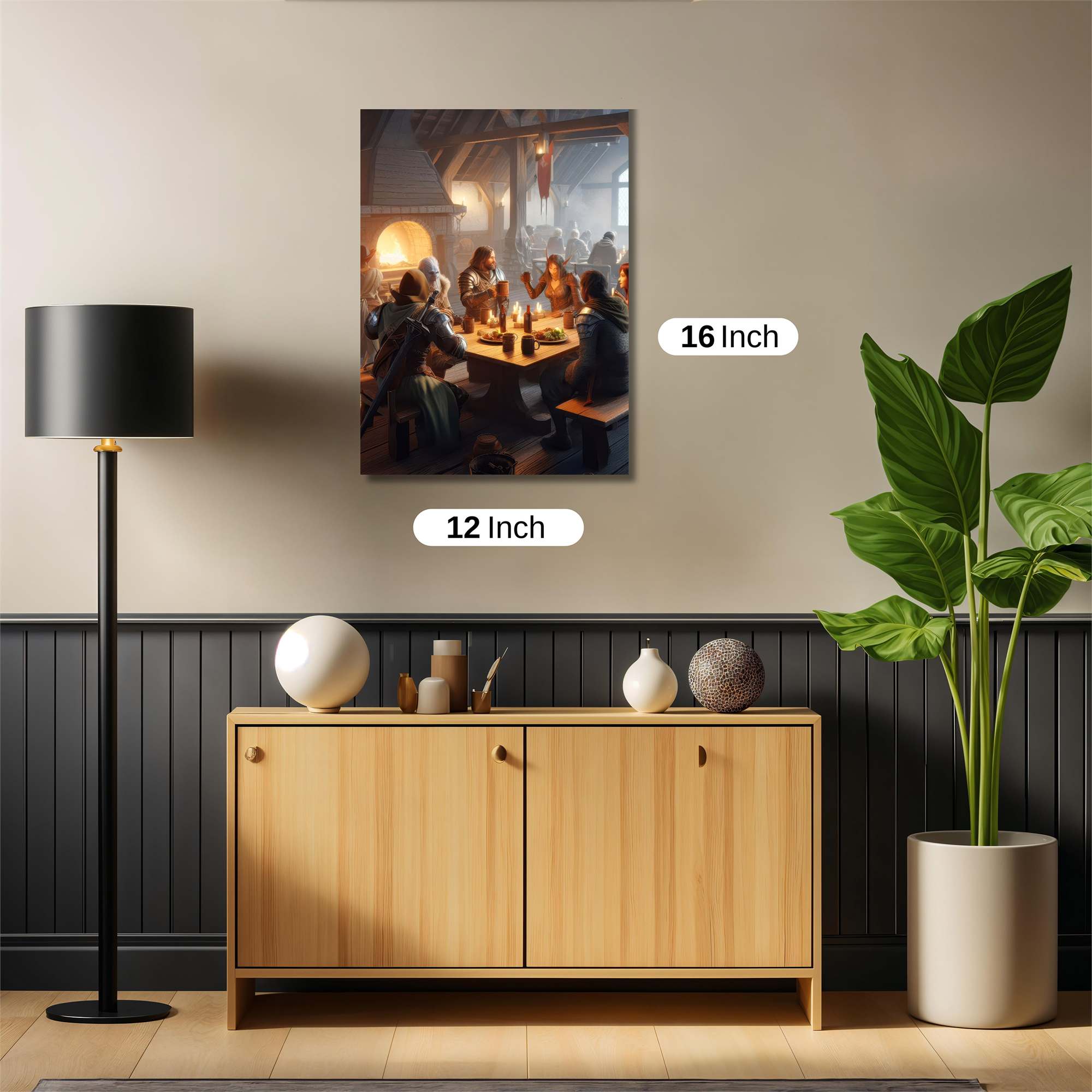 Tavern Revelry Safe Wall Magnetic / M