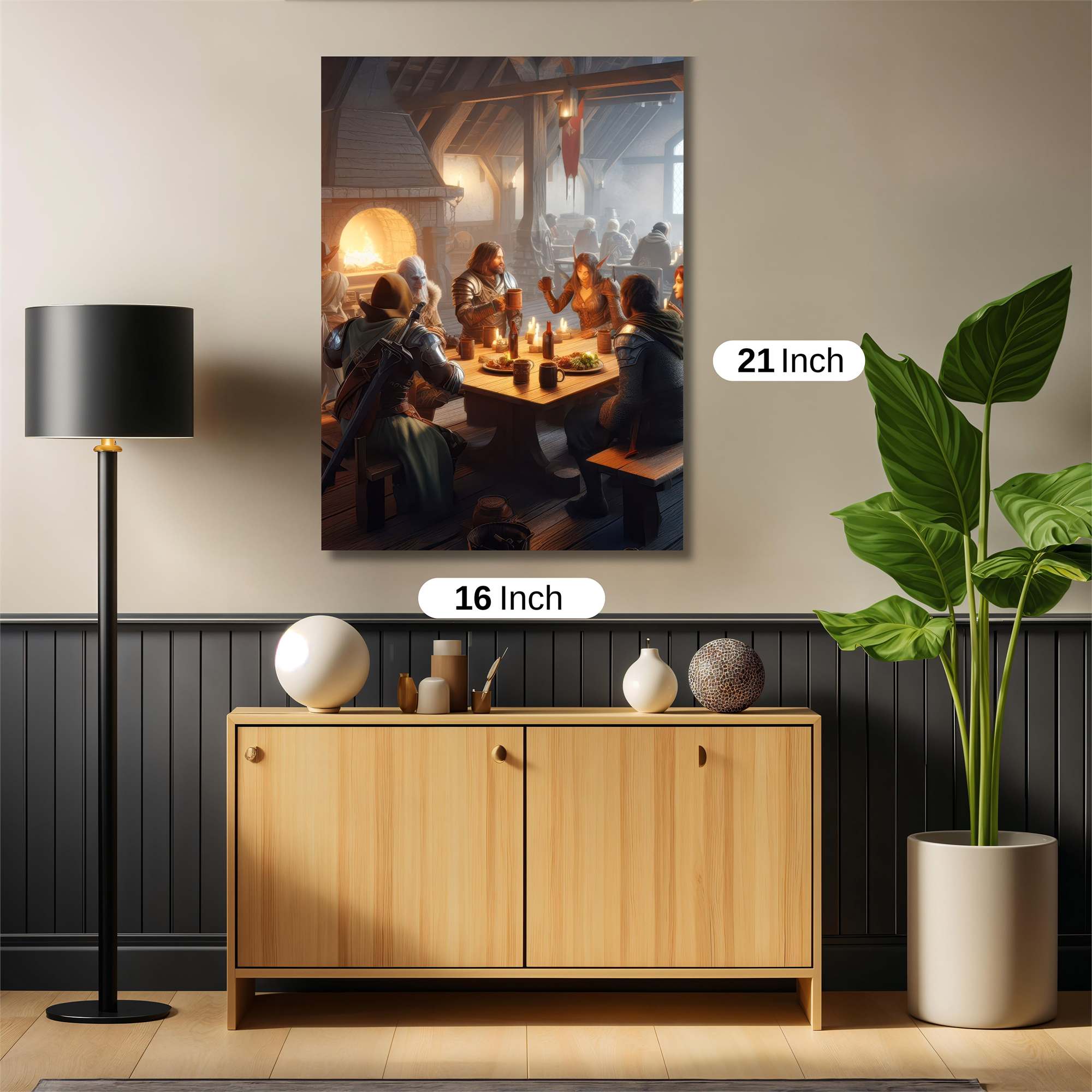 Tavern Revelry Safe Wall Magnetic / M