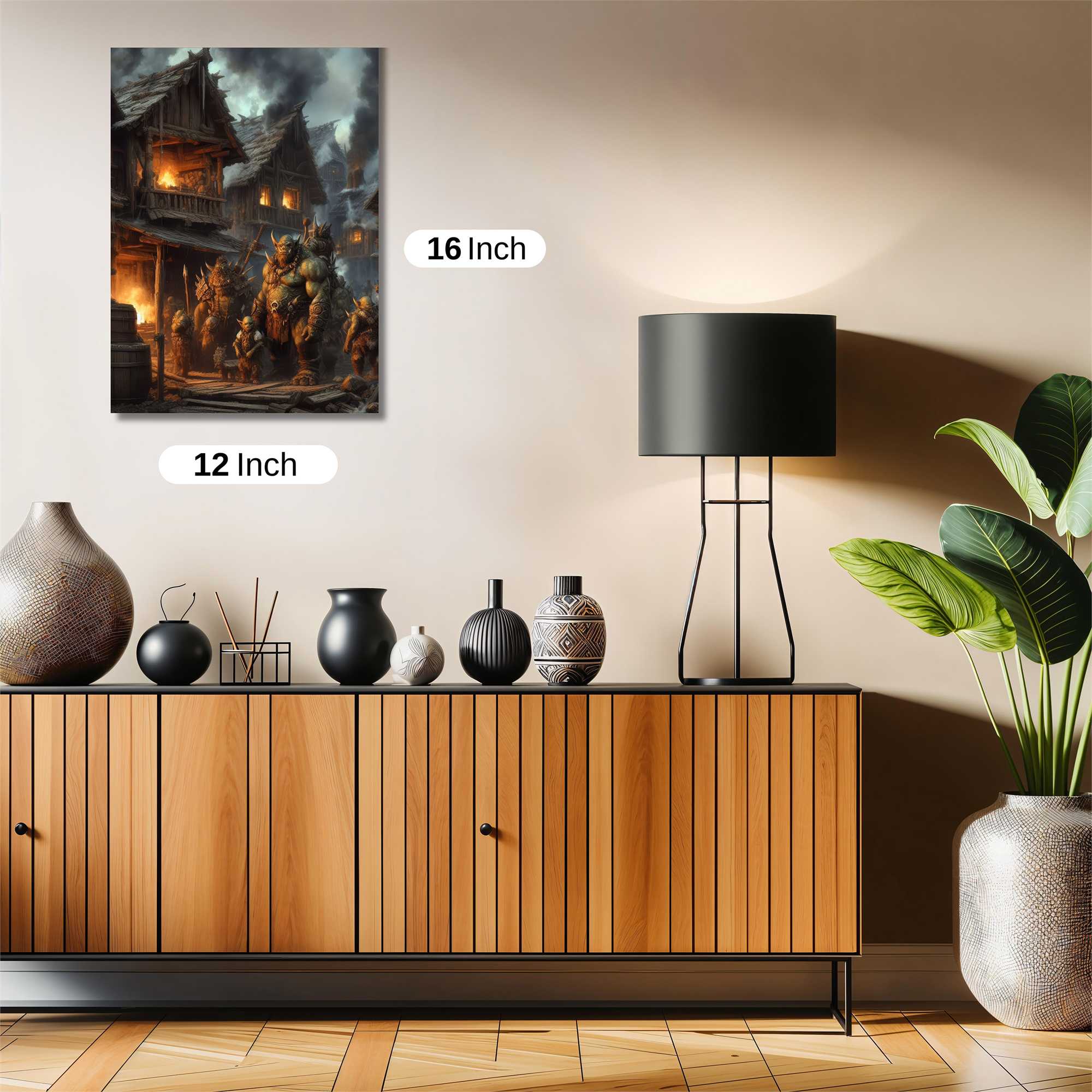 Orcs Unrest Safe Wall Magnetic / M