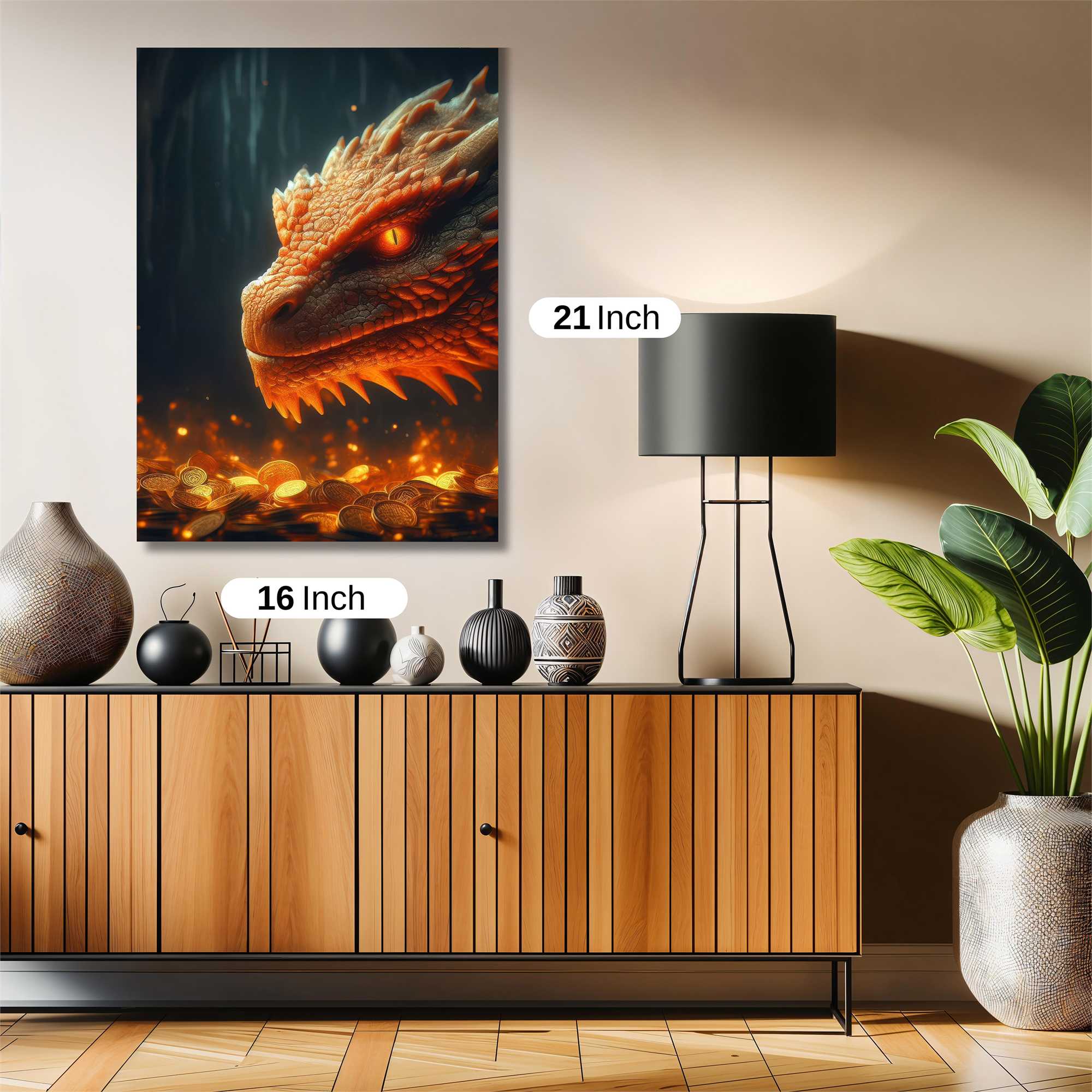 Dragon Hoard Safe Wall Magnetic / M