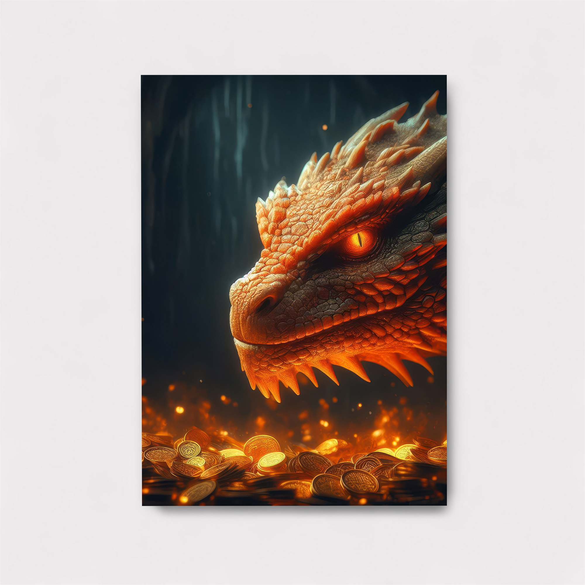 Dragon Hoard Safe Wall Magnetic / M