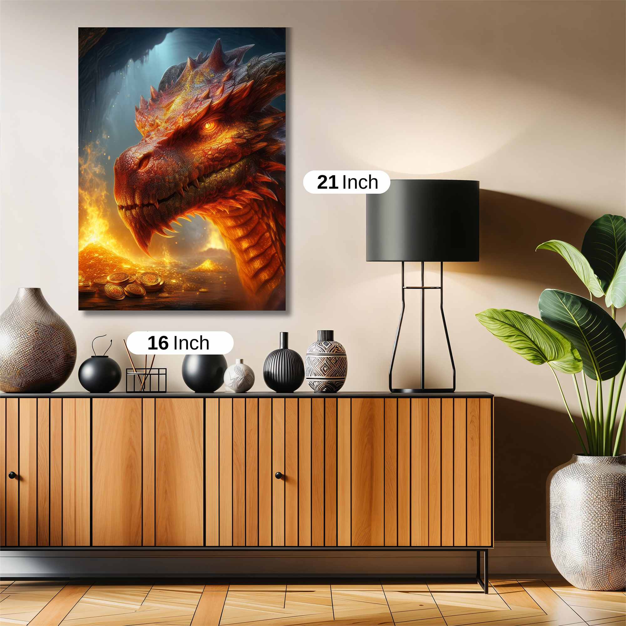 Dragon Hoard Safe Wall Magnetic / M
