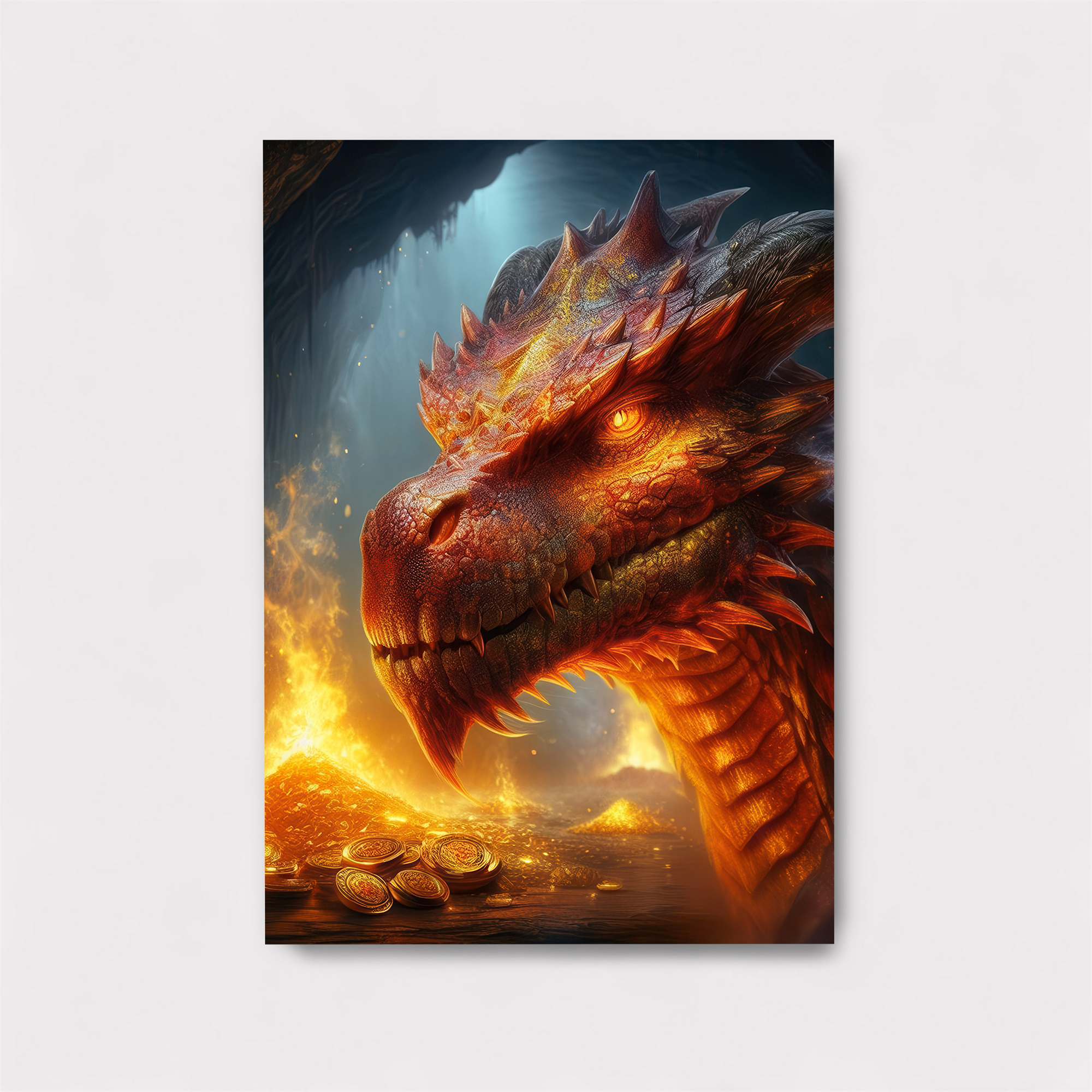 Dragon Hoard Safe Wall Magnetic / M