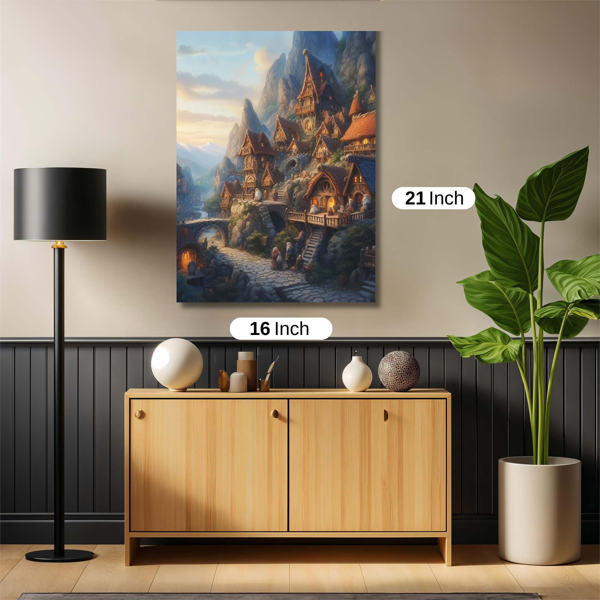 Elven Serenity Safe Wall Magnetic / M