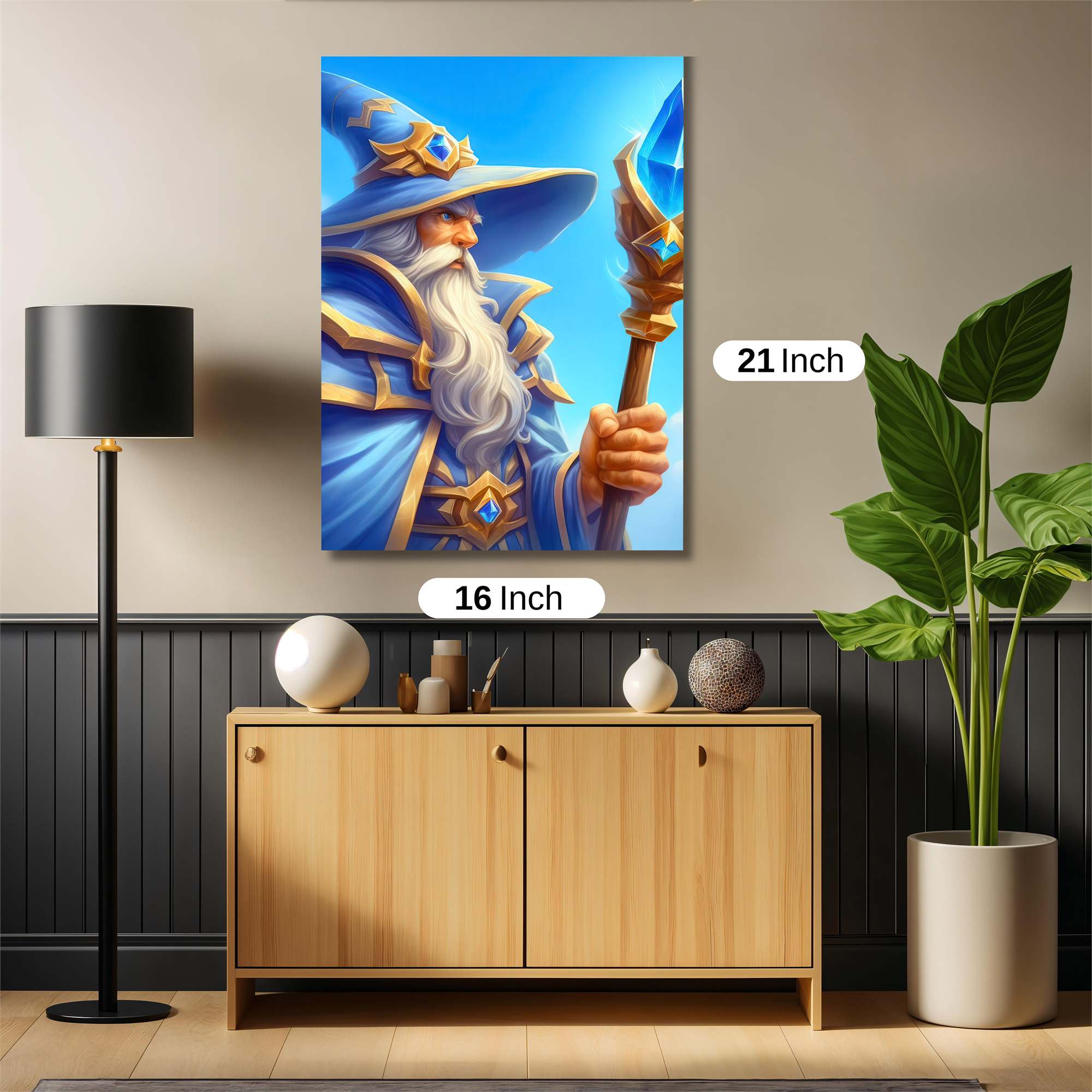Wizard Radiant Safe Wall Magnetic / M