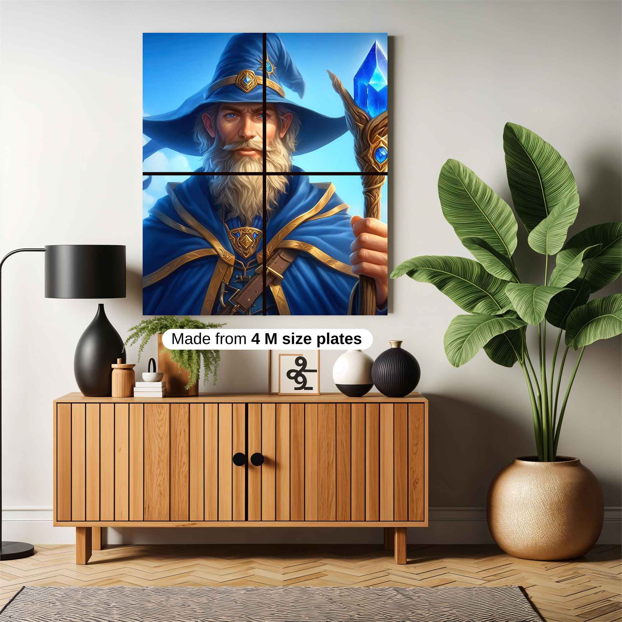Wizard Whimsy Safe Wall Magnetic / M