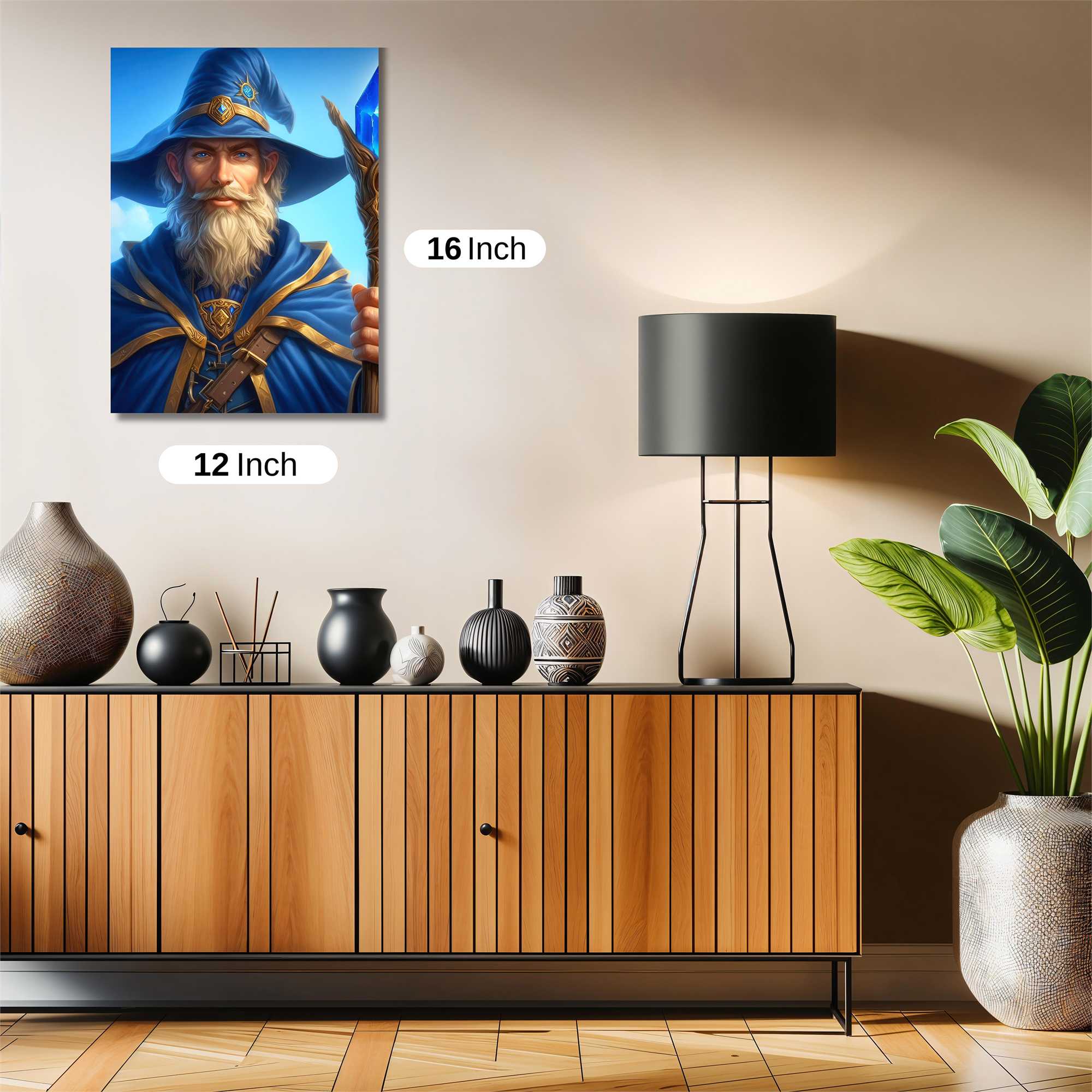 Wizard Whimsy Safe Wall Magnetic / M