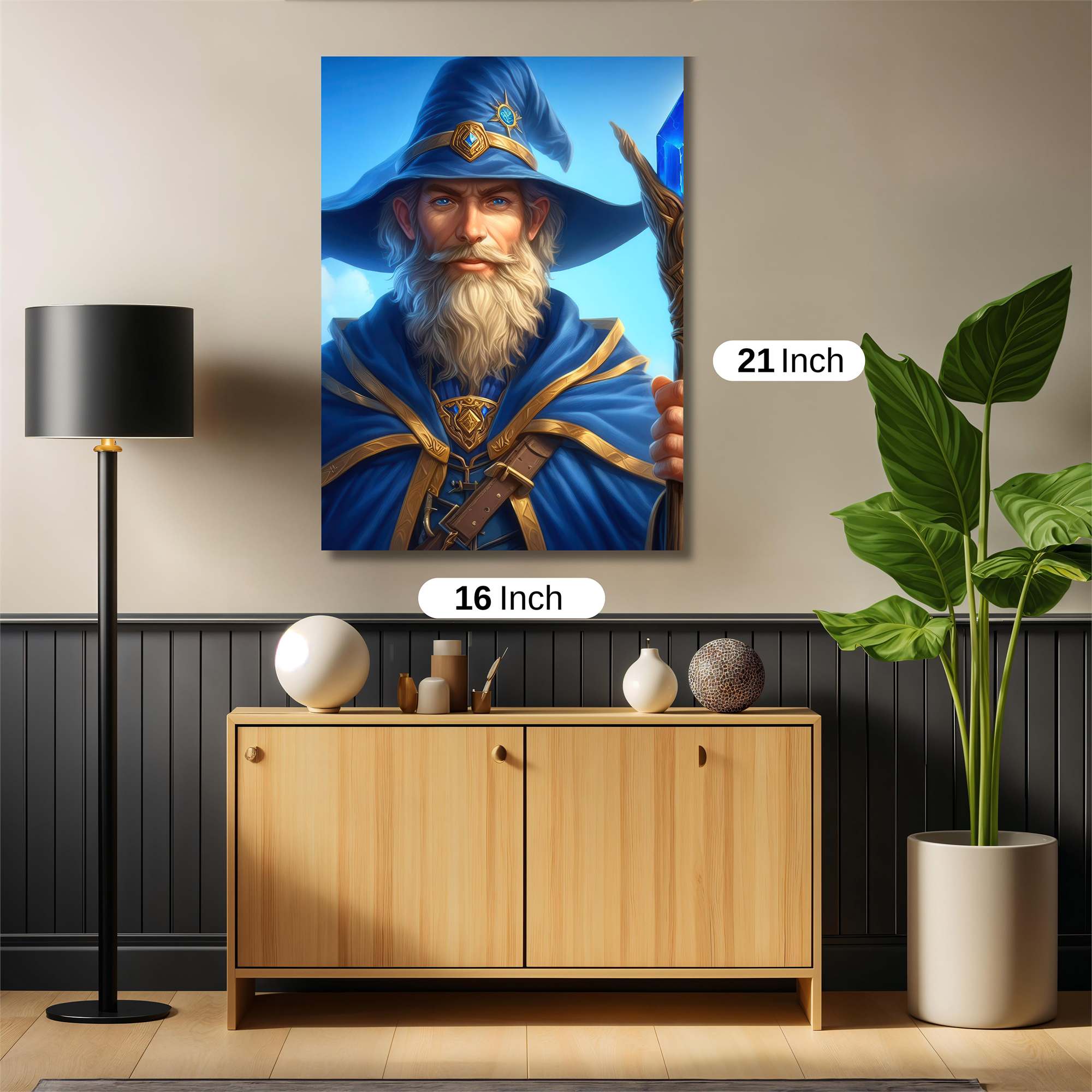 Wizard Whimsy Safe Wall Magnetic / M