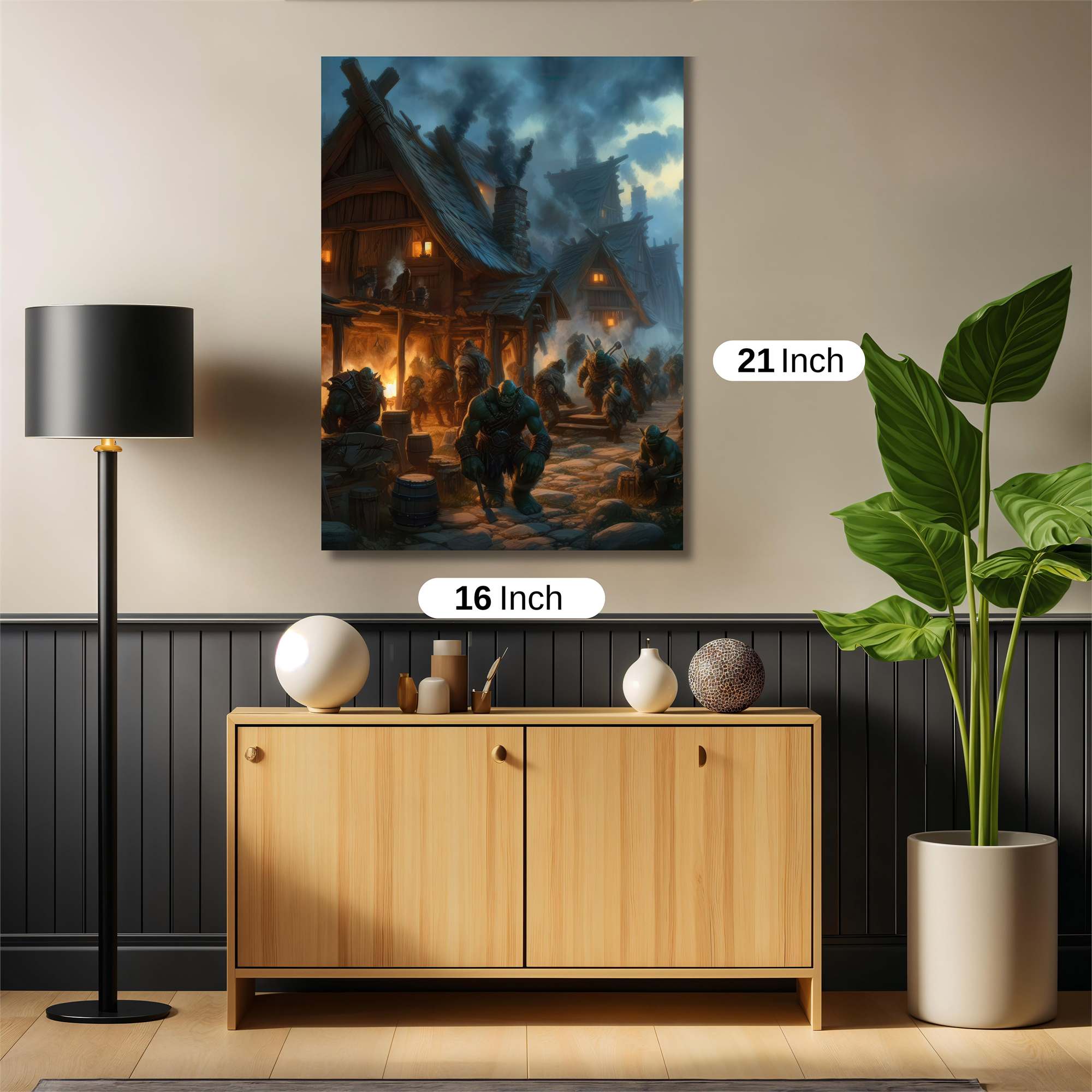 Goblin Revelry Safe Wall Magnetic / M