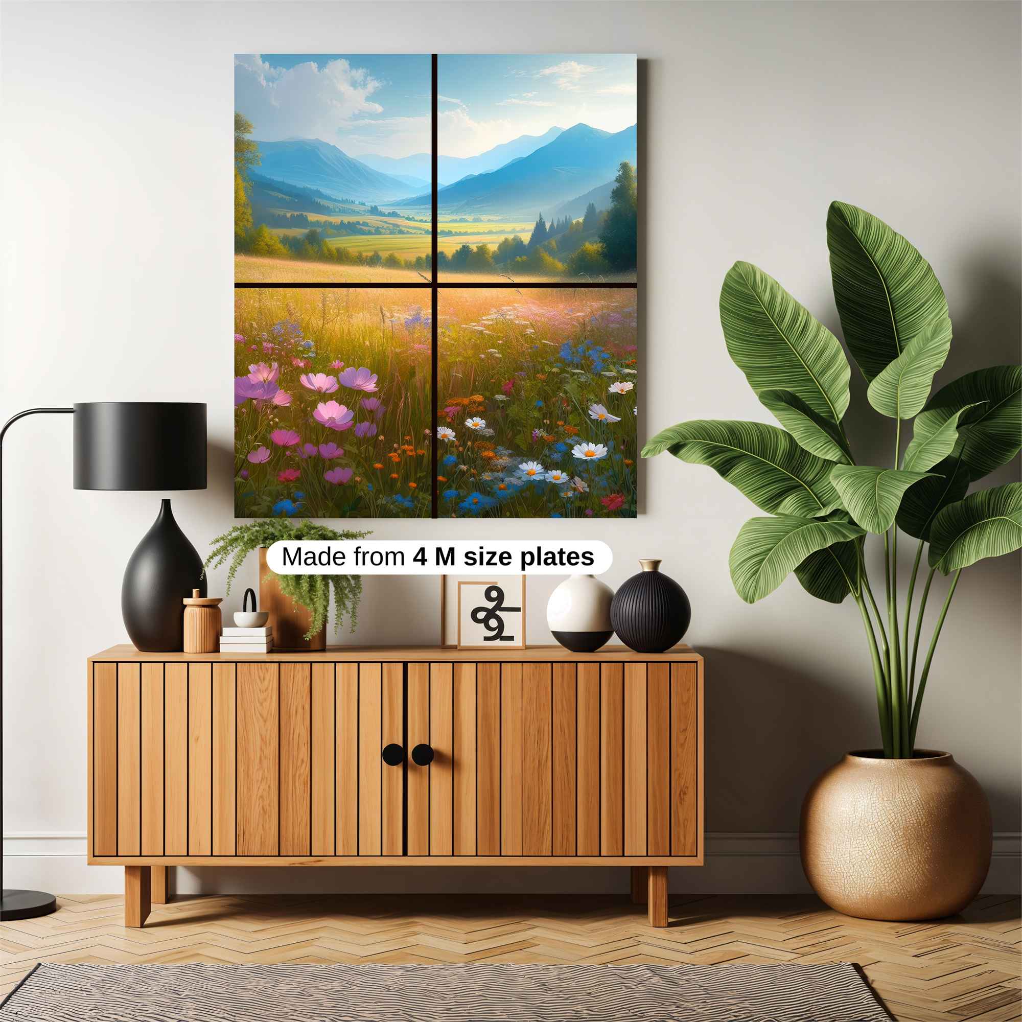 Mountain Serenity Safe Wall Magnetic / M