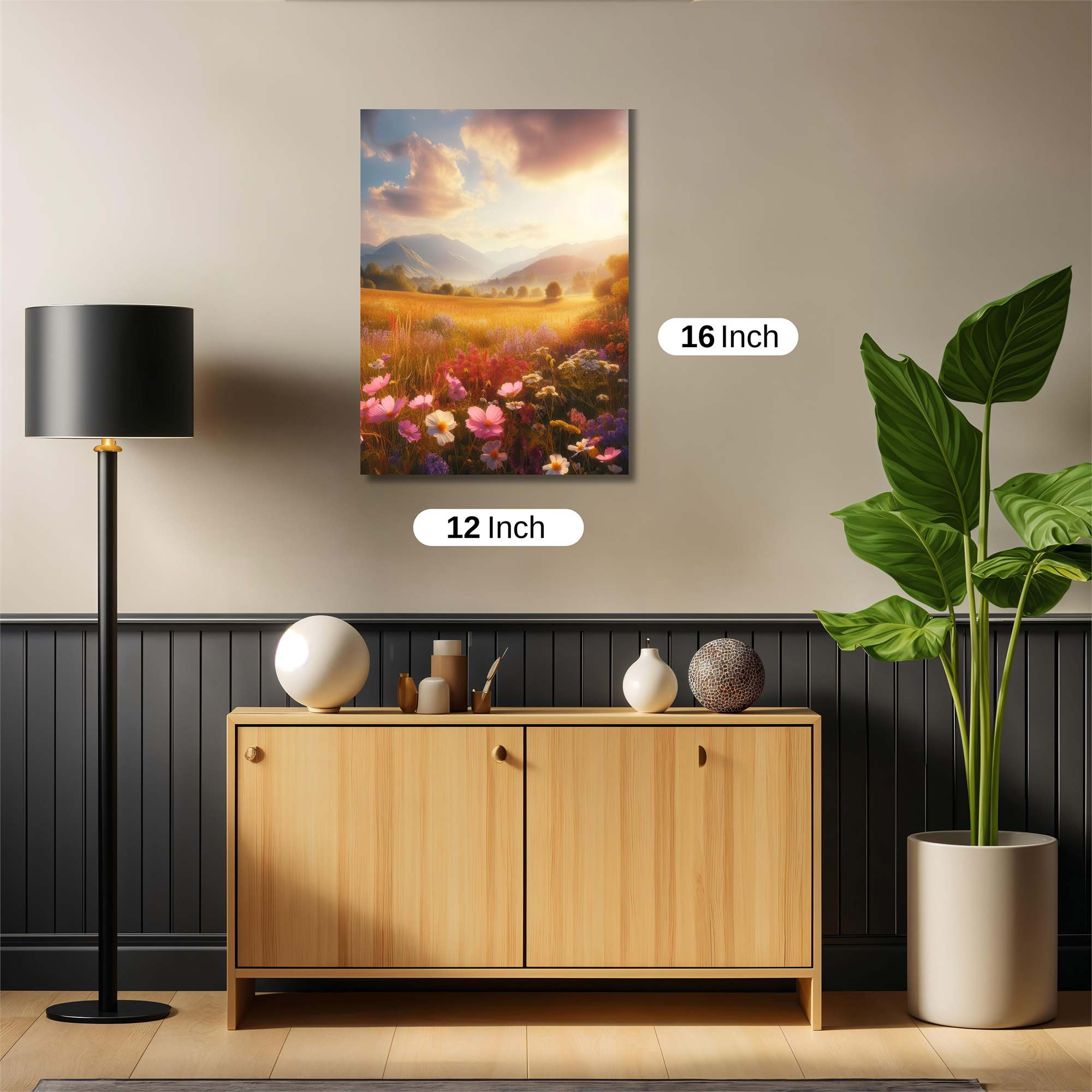 Sunset Serenity Safe Wall Magnetic / M