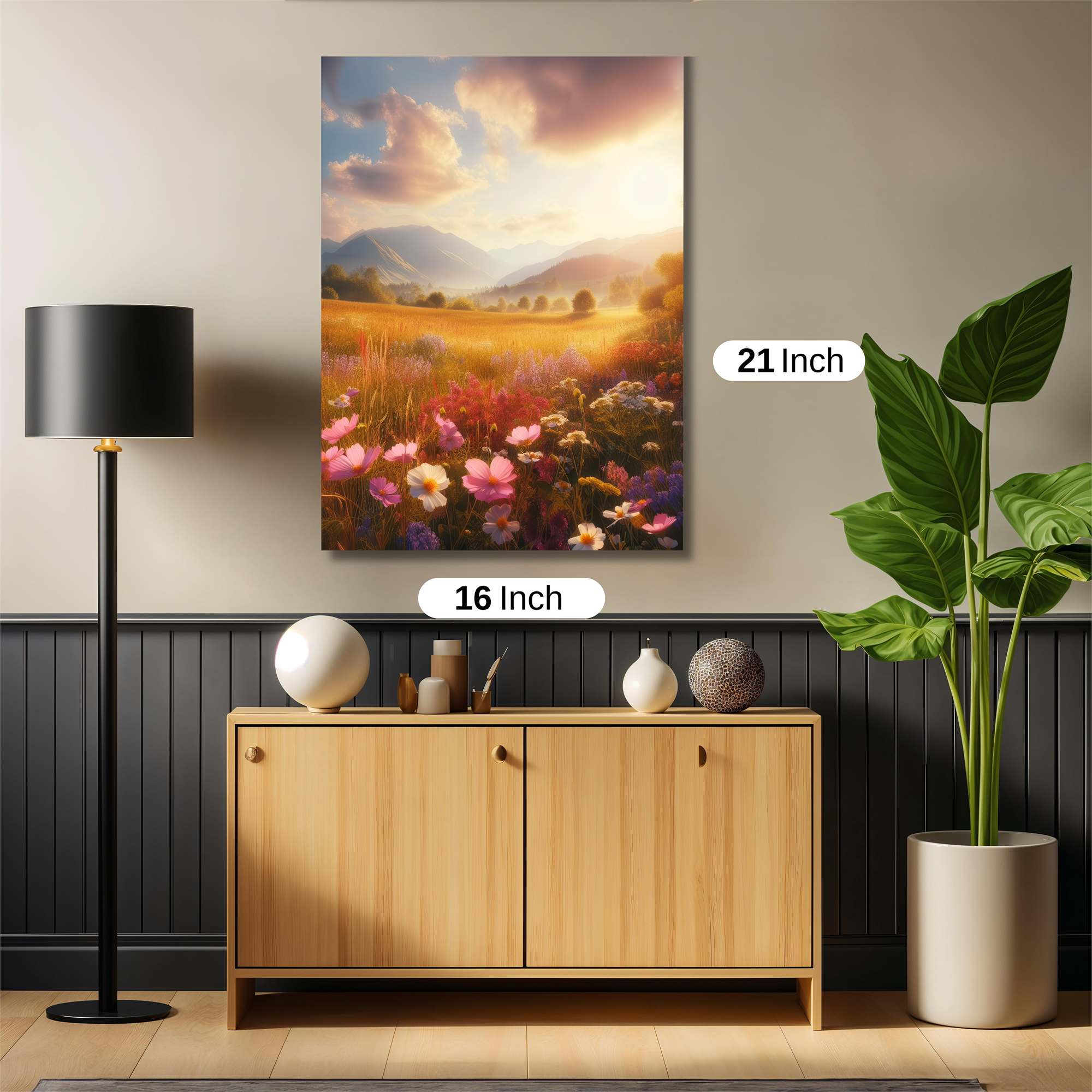 Sunset Serenity Safe Wall Magnetic / M