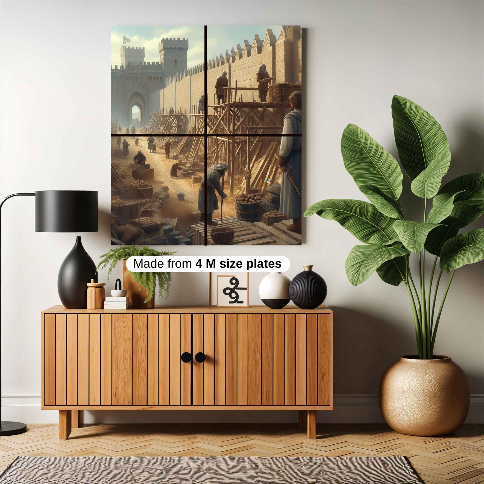 Nehemiah Rebuilds Safe Wall Magnetic / M