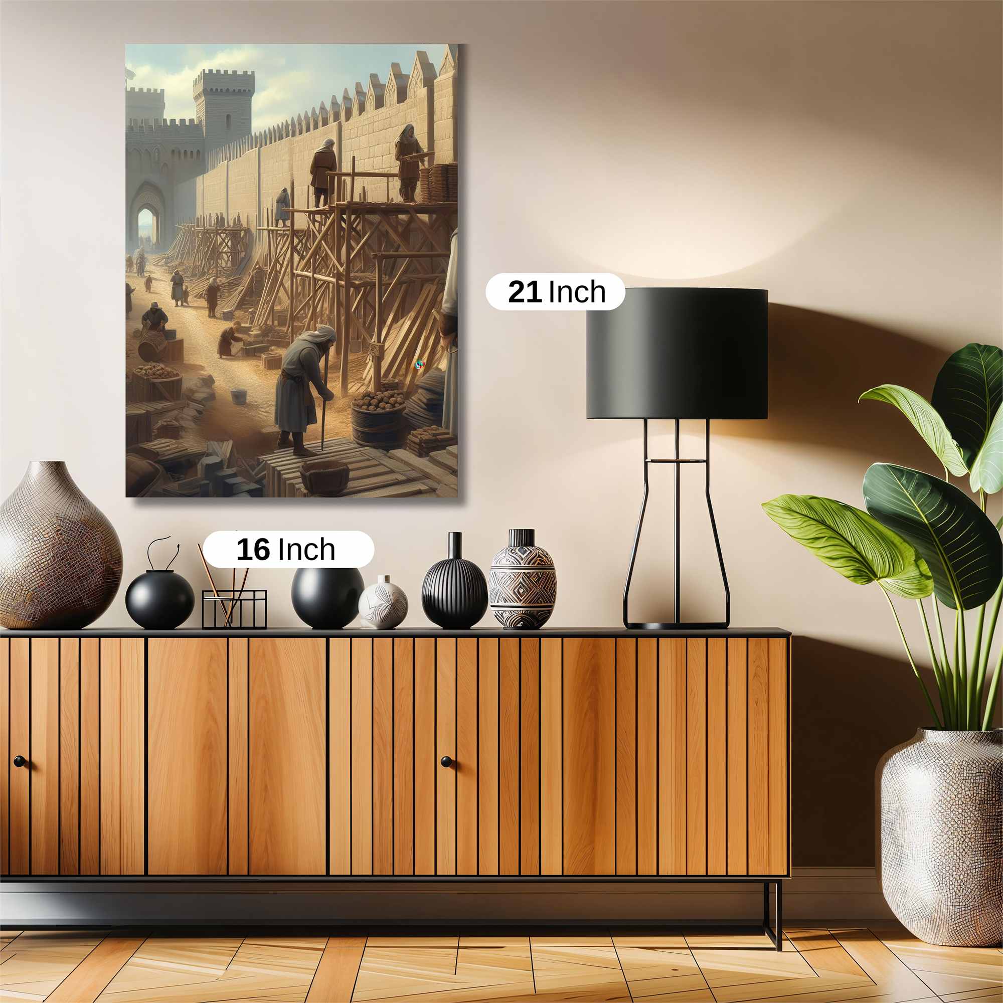 Nehemiah Rebuilds Safe Wall Magnetic / M