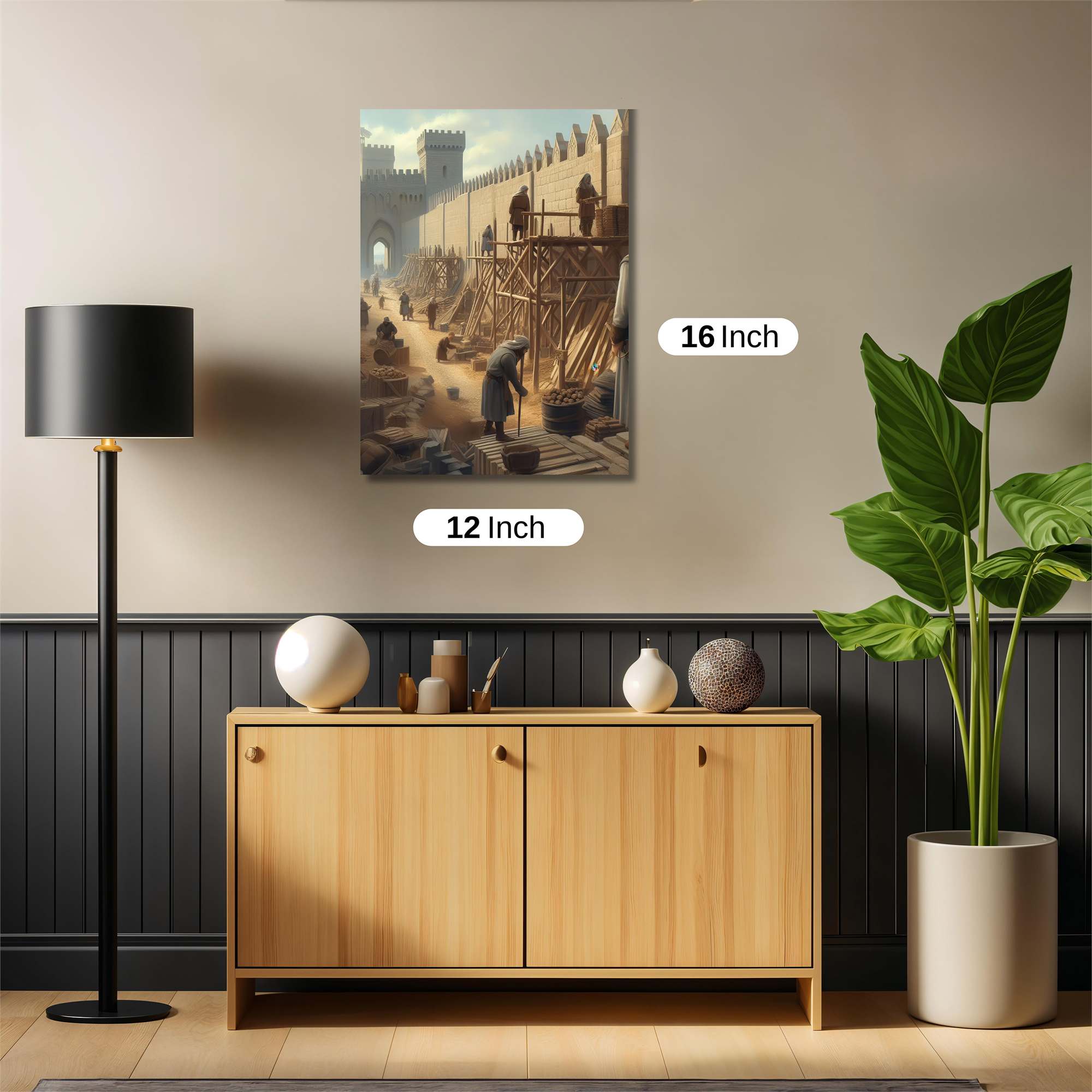 Nehemiah Rebuilds Safe Wall Magnetic / M